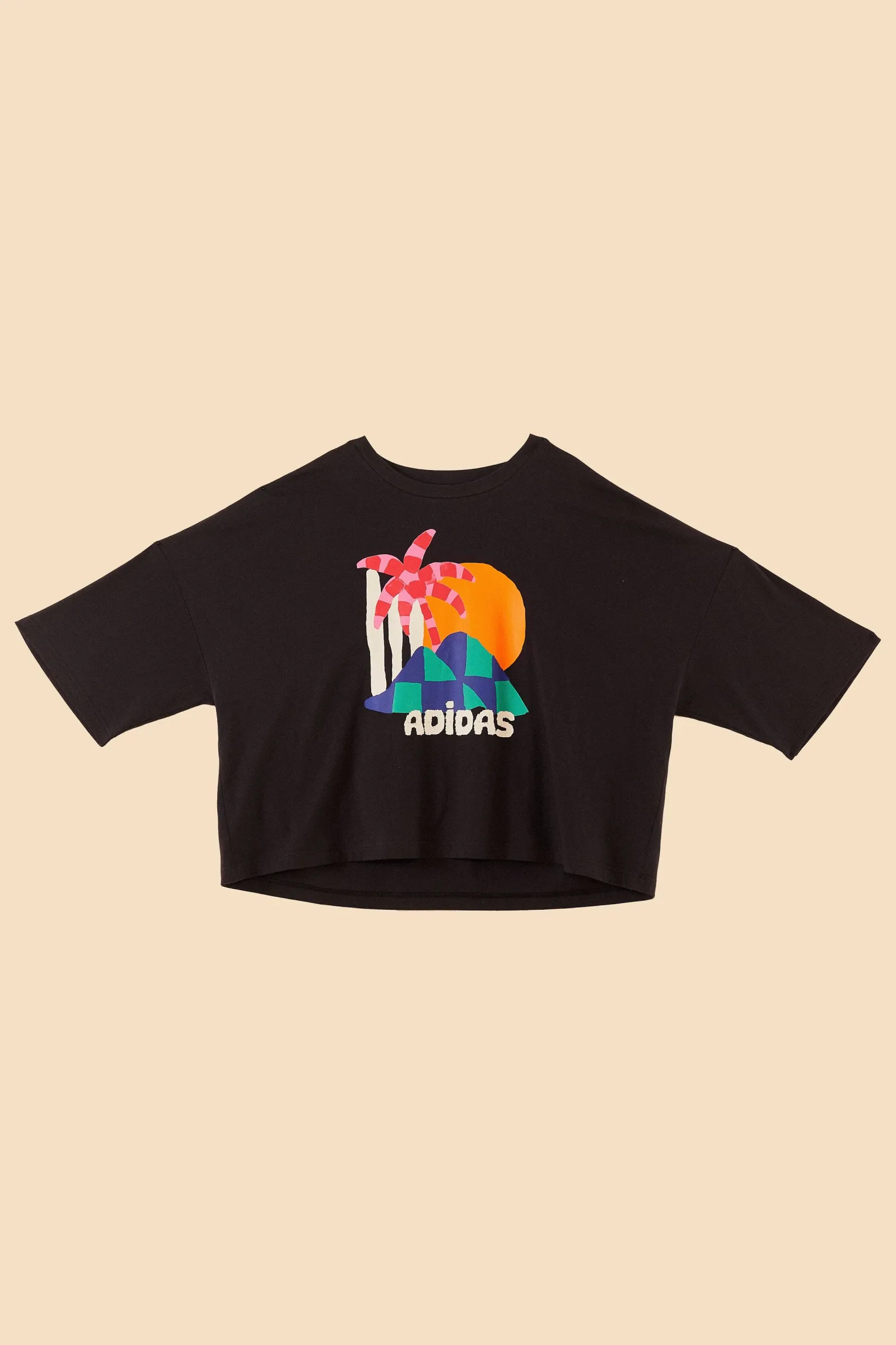 ADIDAS FARM GFX TEE BLACK