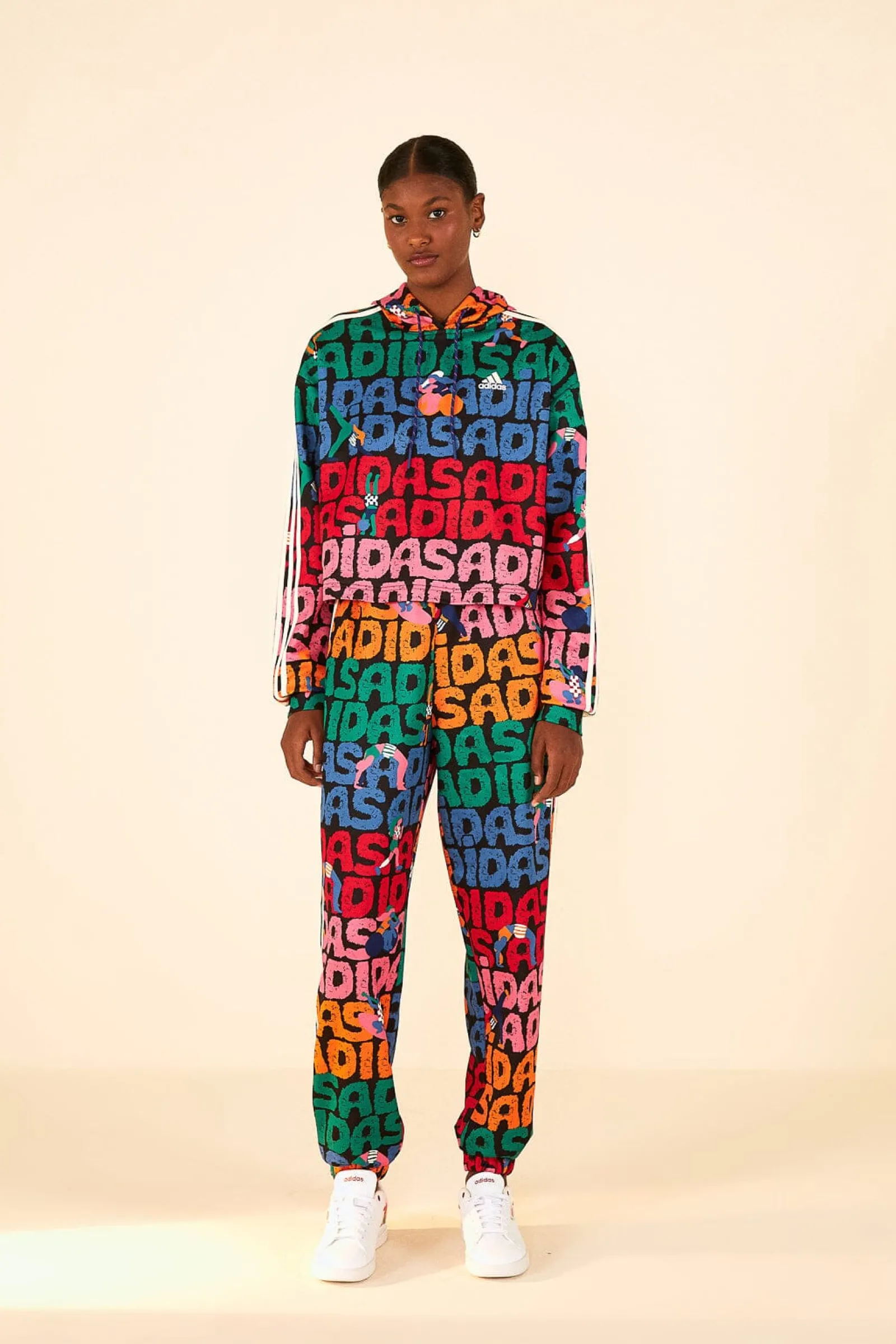  ADIDAS FARM HOODIE BLACK