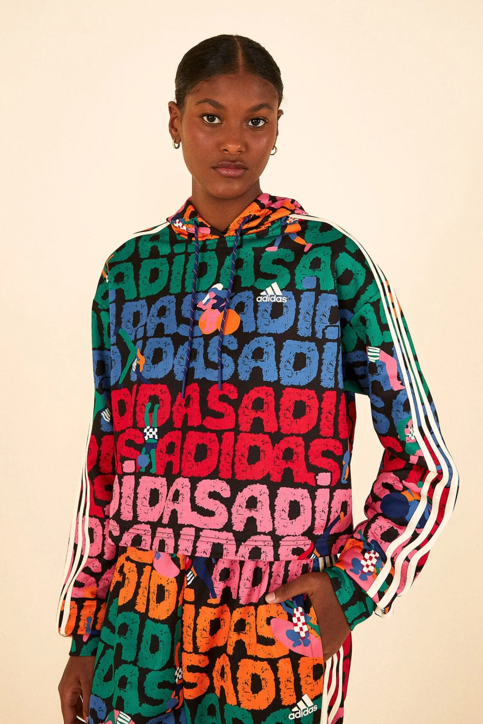 ADIDAS FARM HOODIE BLACK