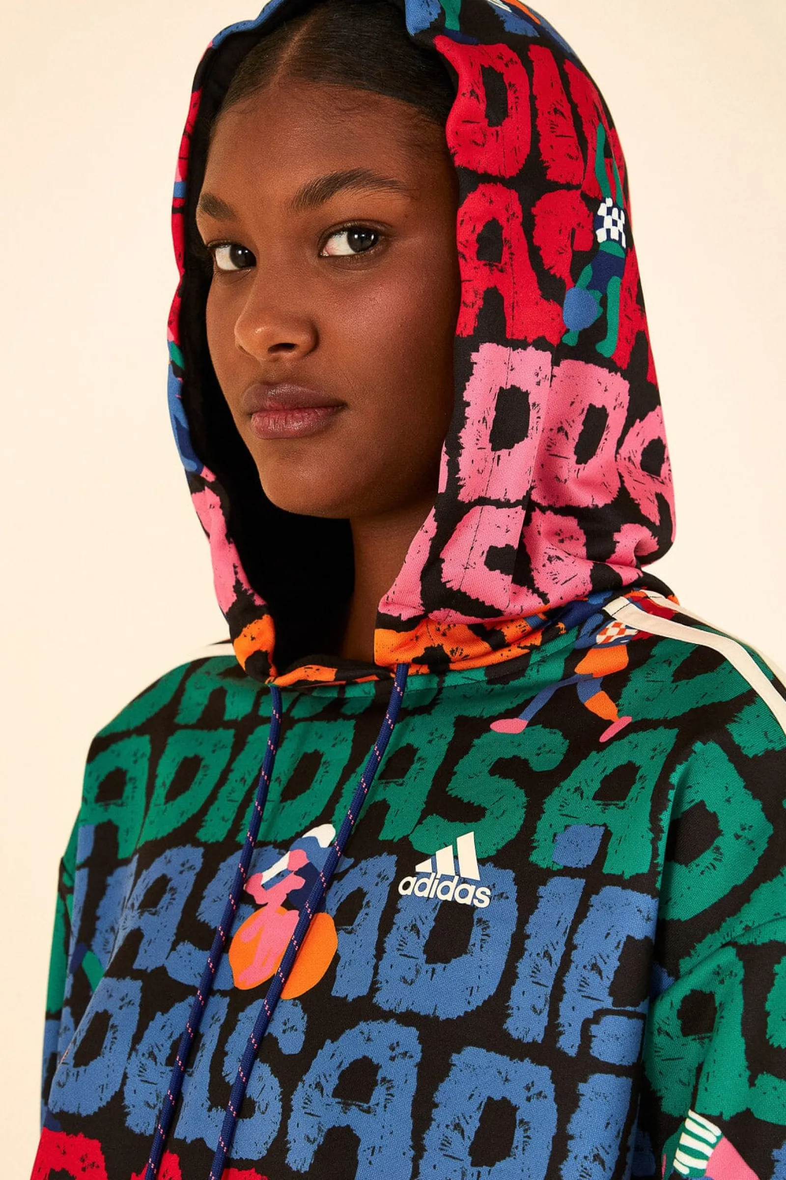 ADIDAS FARM HOODIE BLACK