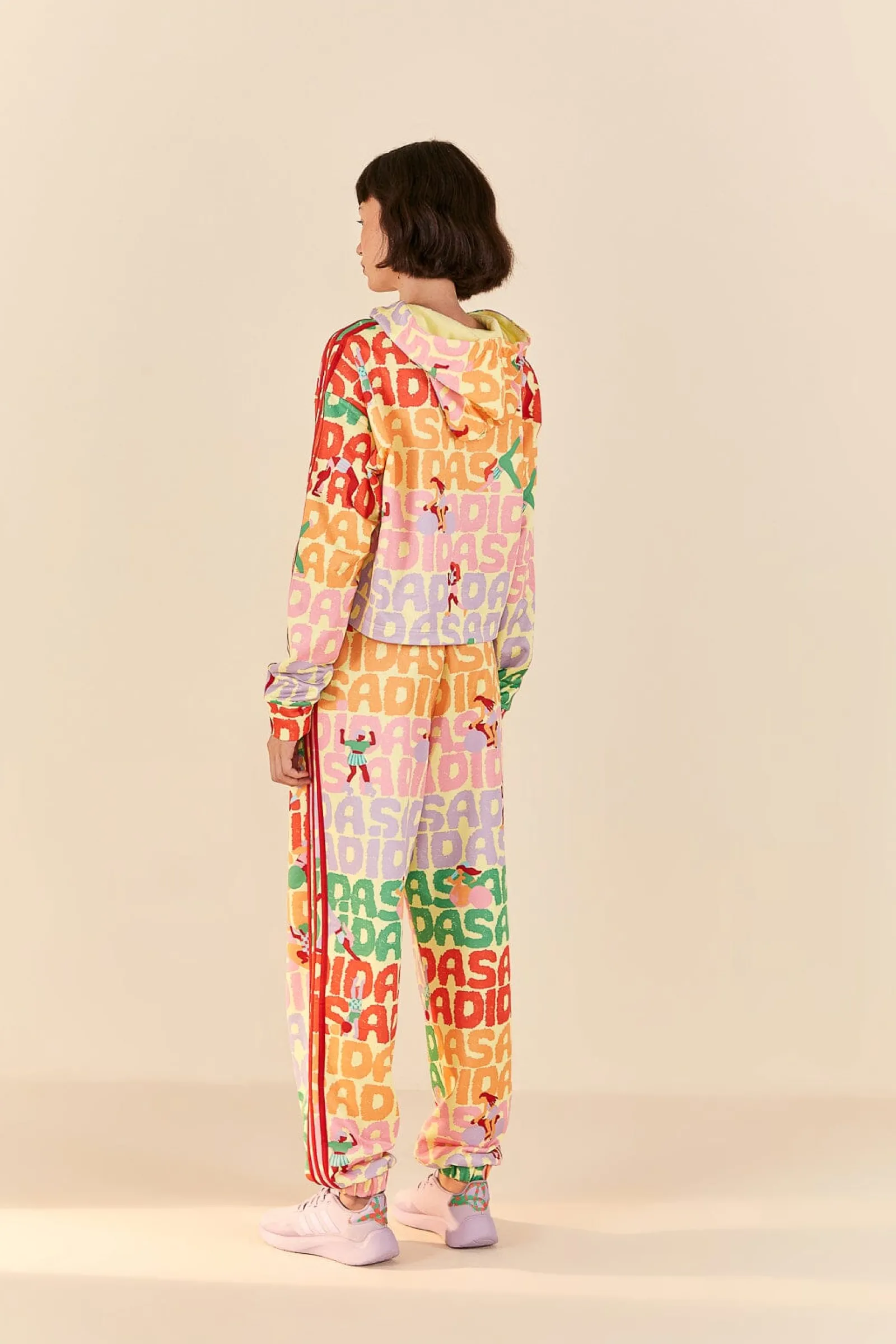 ADIDAS FARM HOODIE PEARL CITRINE