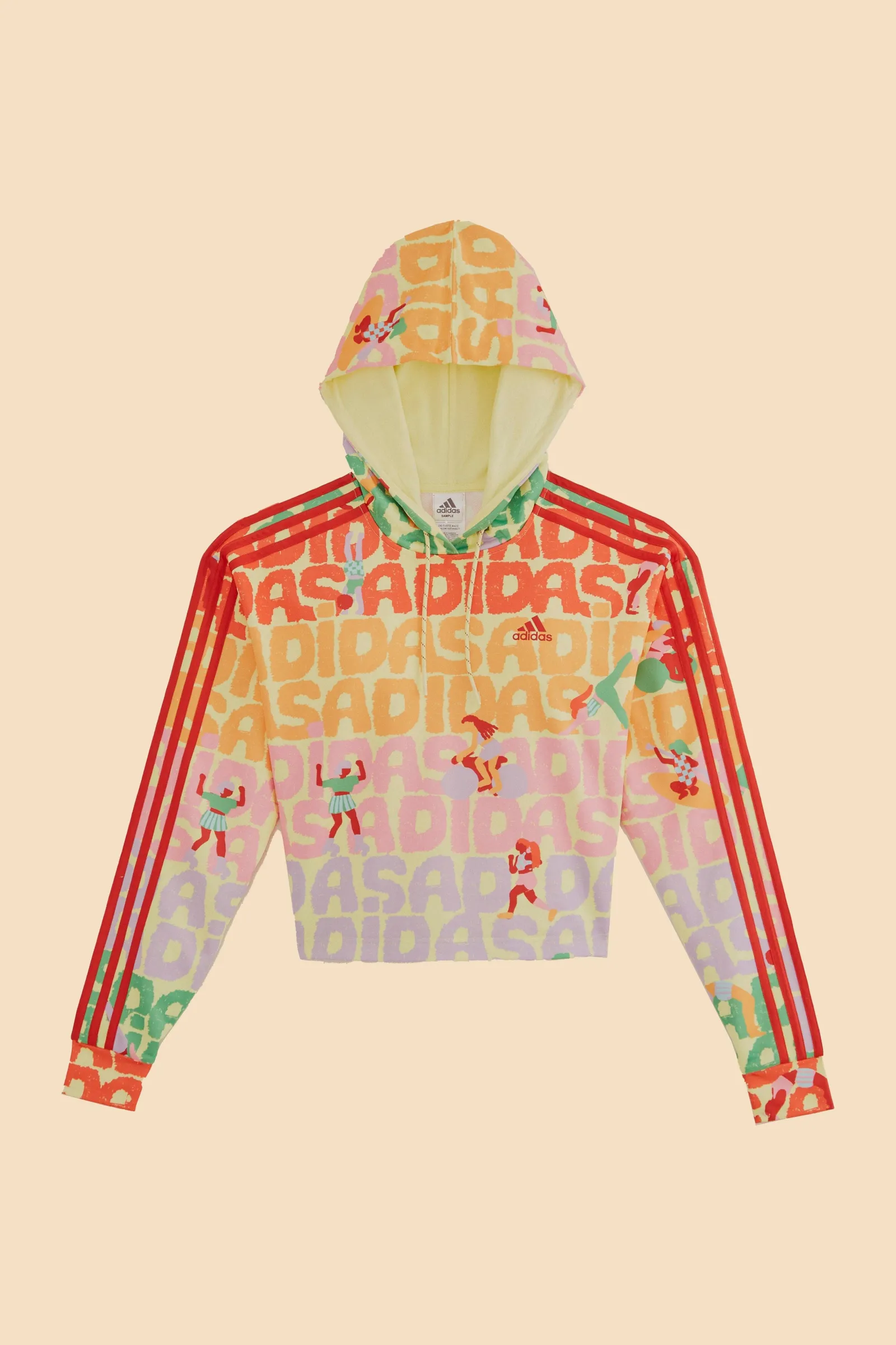 ADIDAS FARM HOODIE PEARL CITRINE