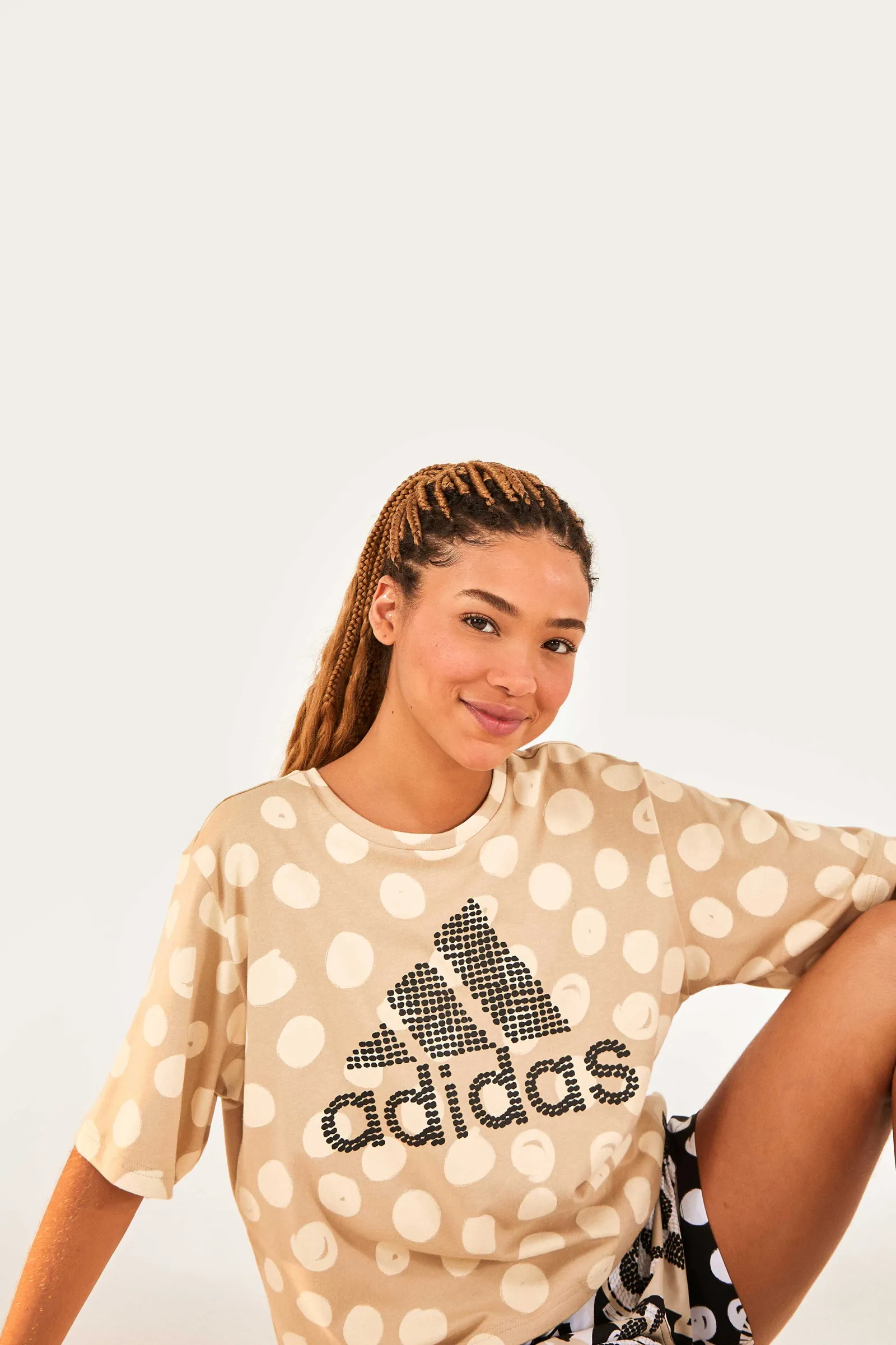  ADIDAS FARM TOTALLY NEW RIO T-SHIRT KHAKI