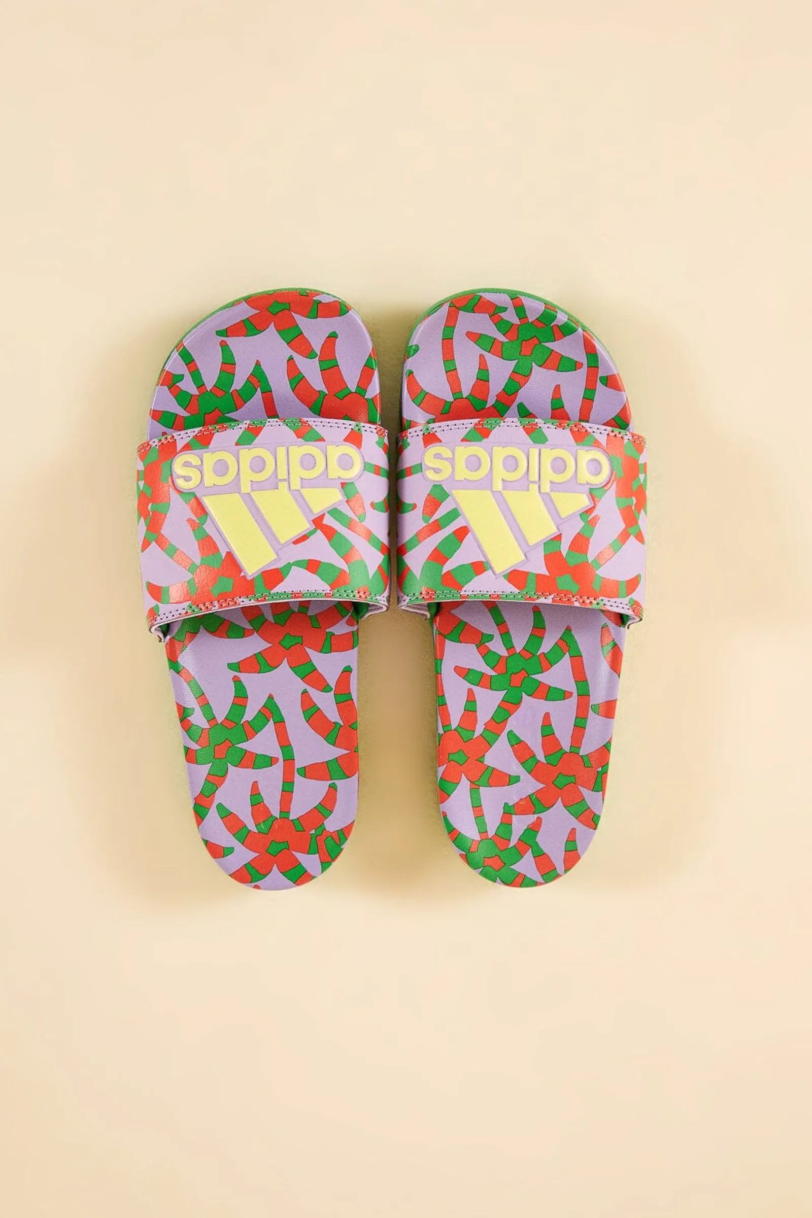 ADILETTE COMFORT FLASH LIME