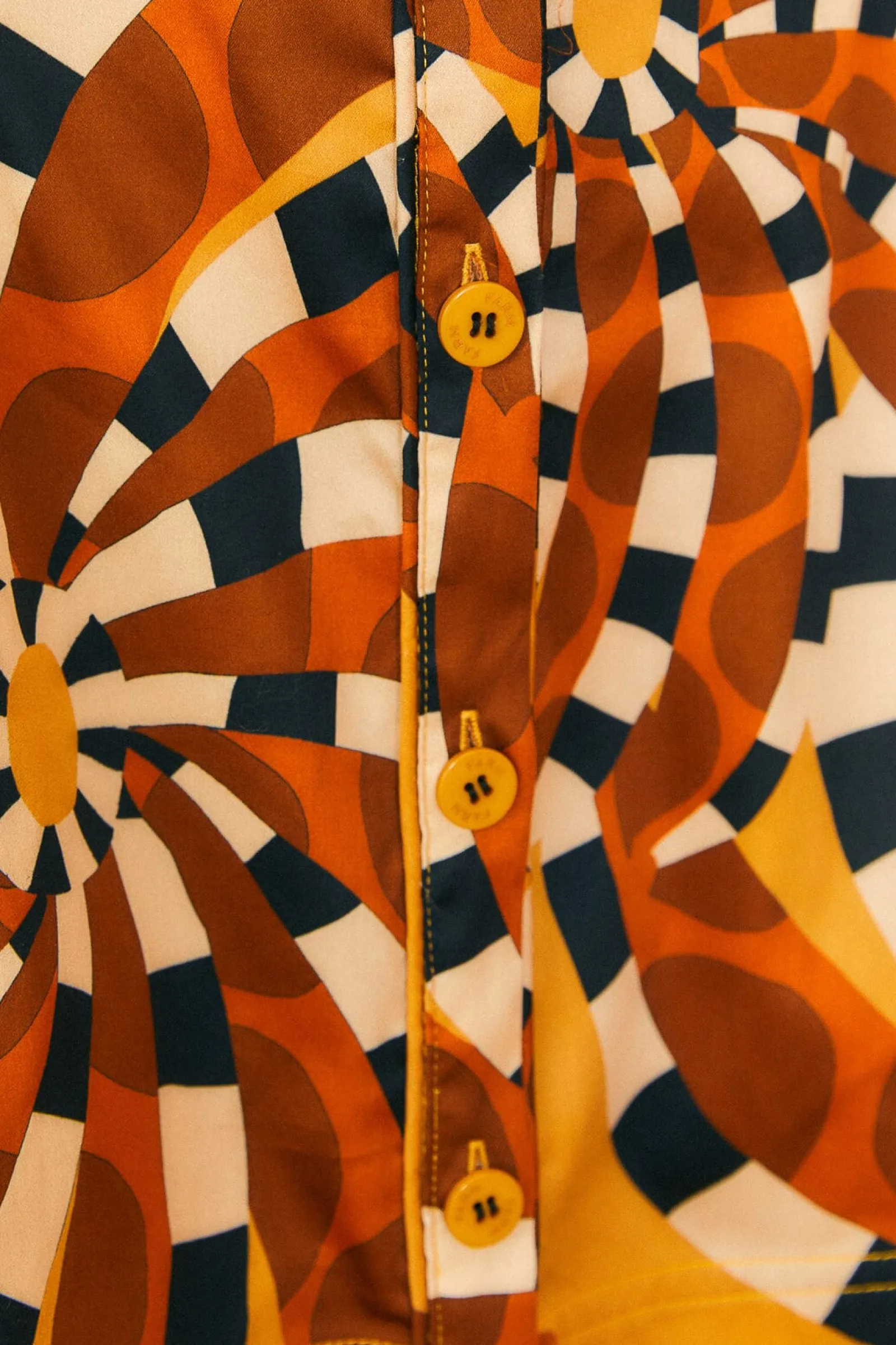 BEIGE BANANADA BUTTON DOWN MINI DRESS