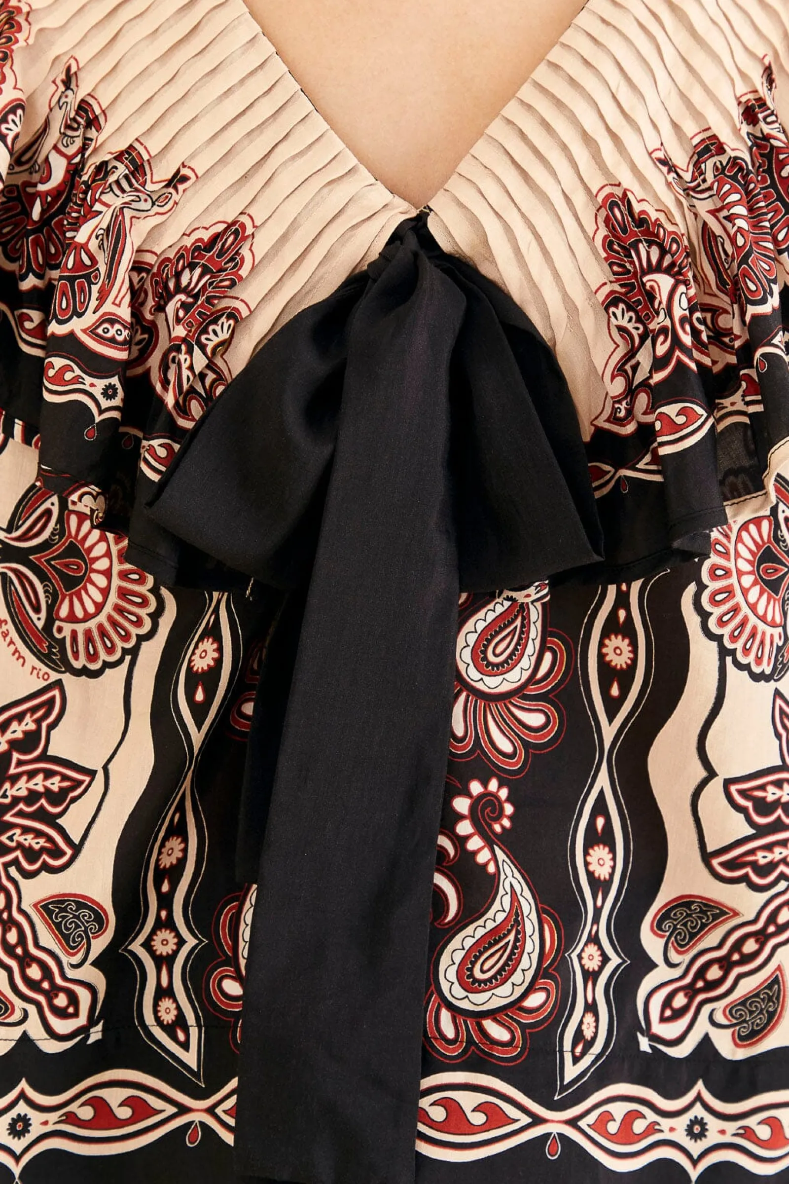 BLACK & WHITE SWEET MERMAIDS BLOUSE