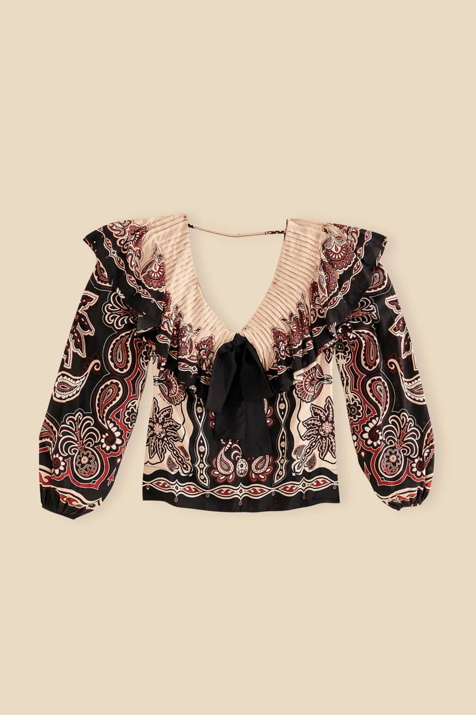 BLACK & WHITE SWEET MERMAIDS BLOUSE