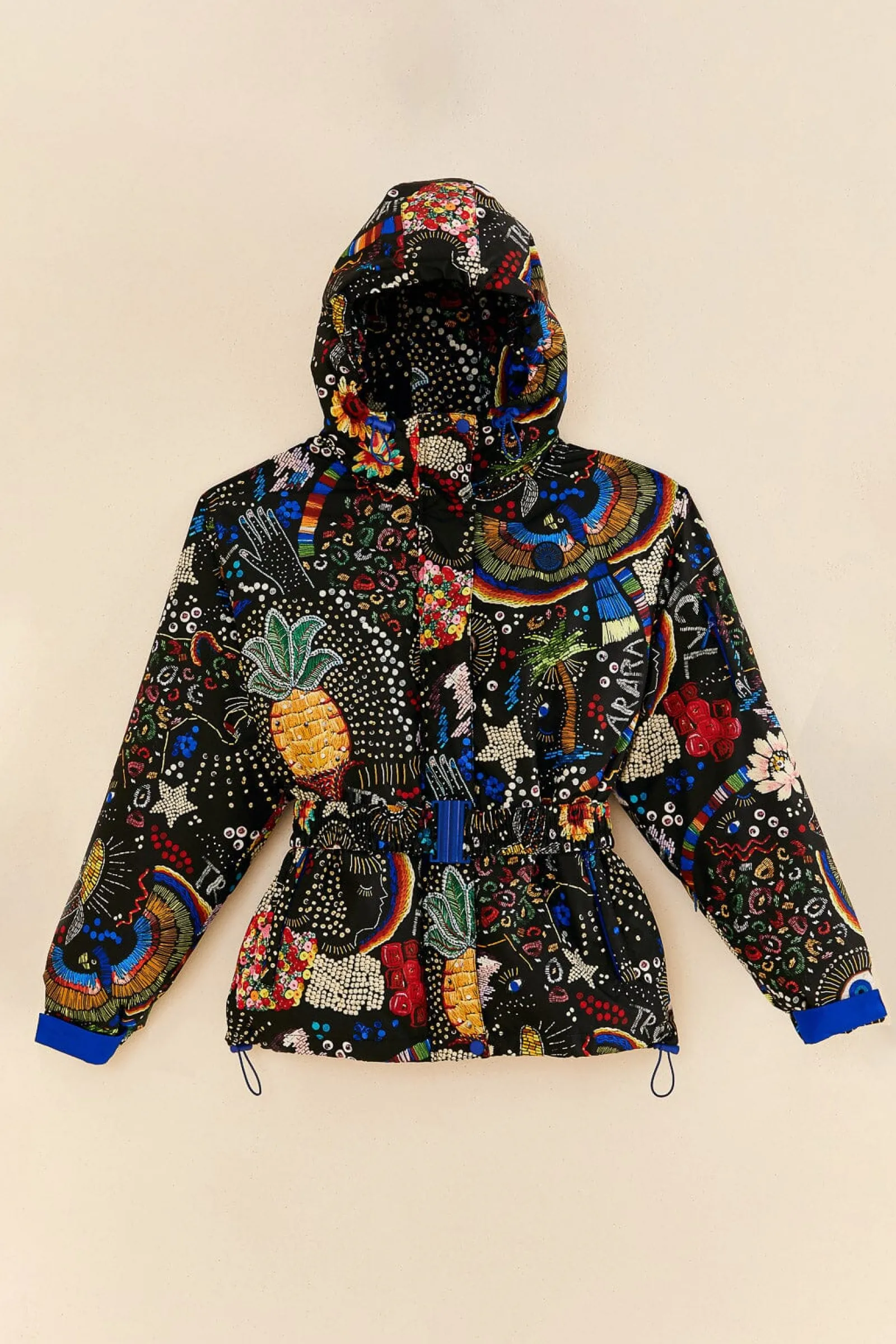 BLACK BOROGODO SKI JACKET