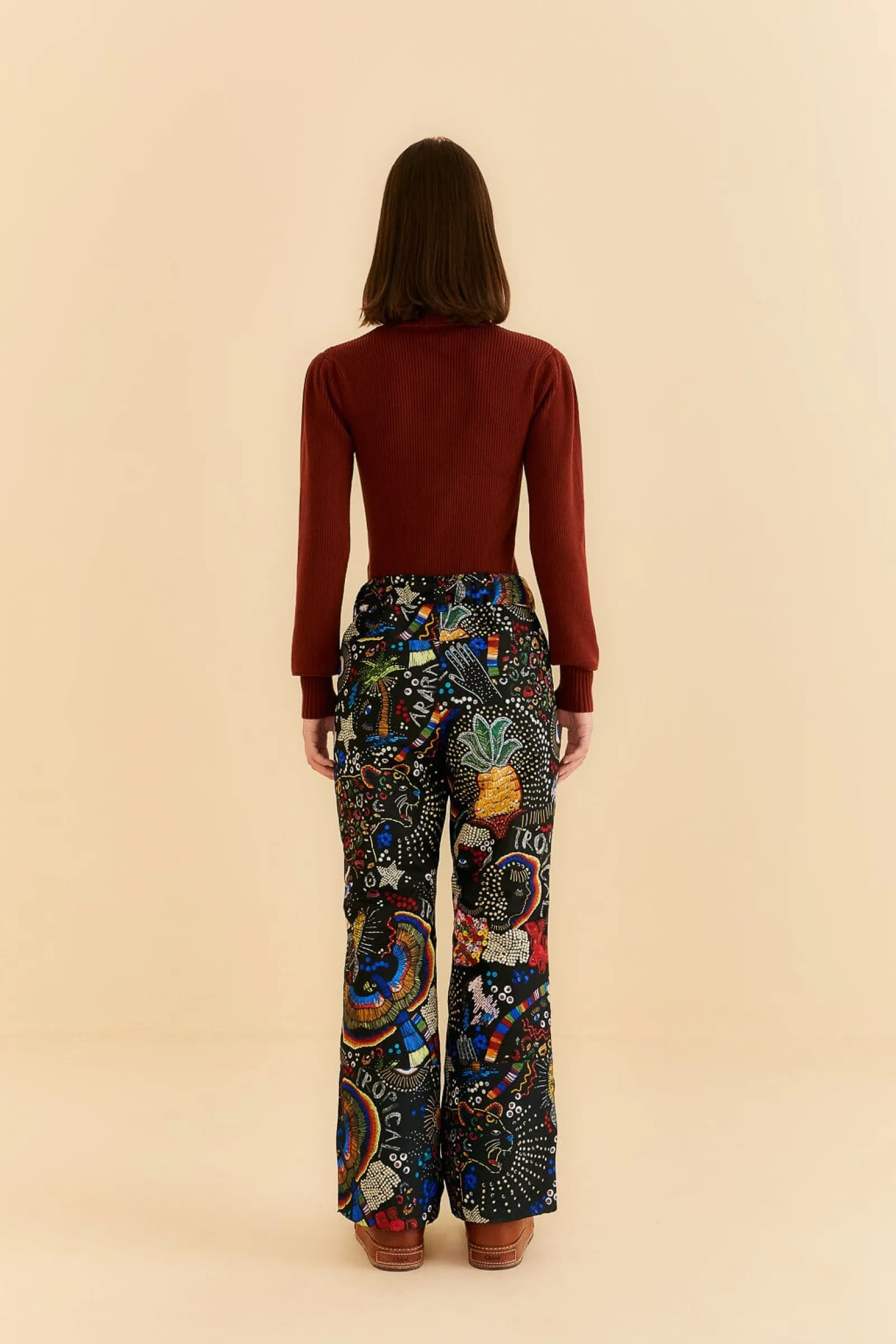 BLACK BOROGODO SKI PANTS