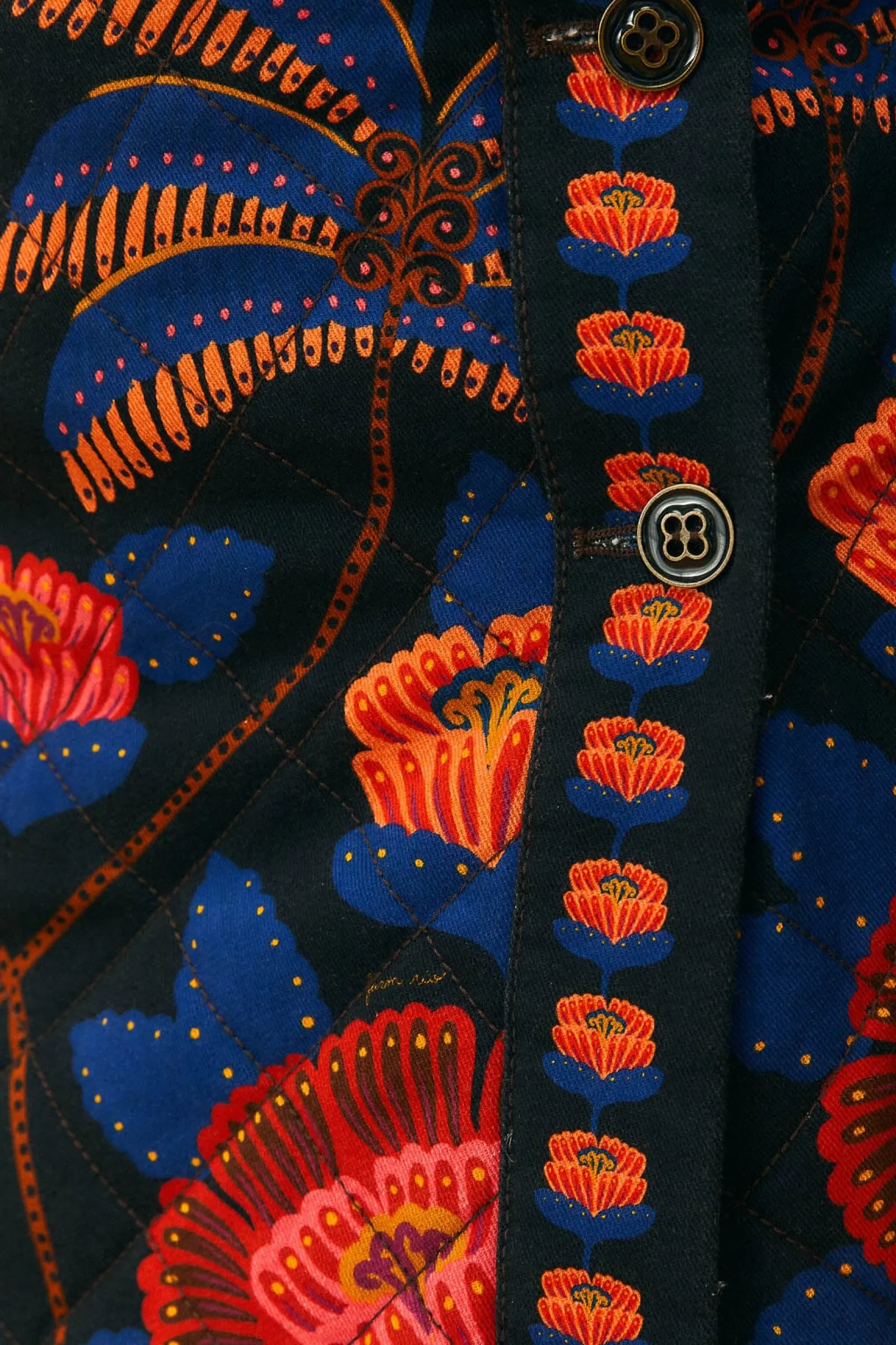 BLACK LIVING BLOOM MINI SKIRT