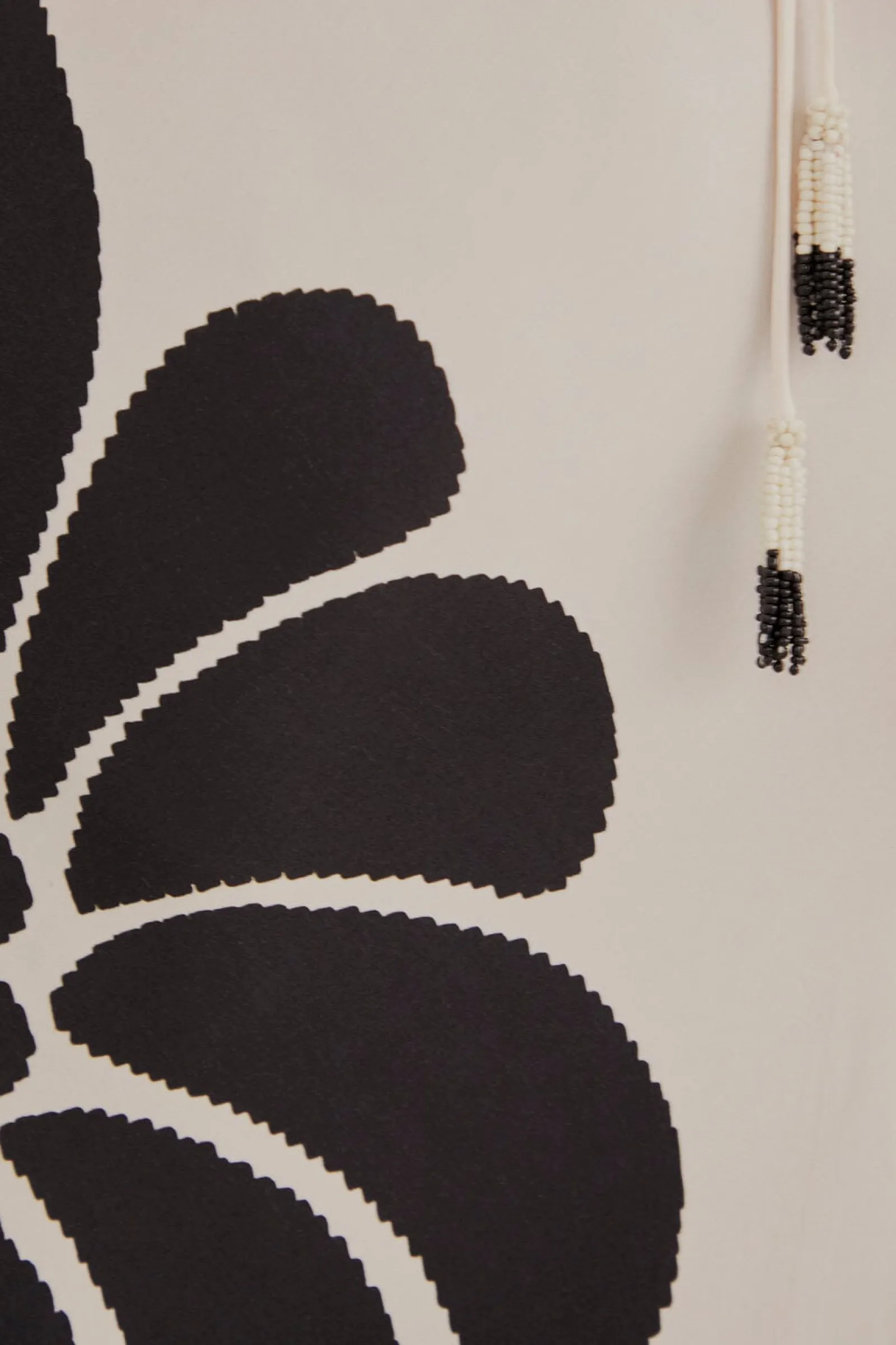 BLACK PALERMO CUT OUT LENZING™ ECOVERO™ VISCOSE MAXI DRESS