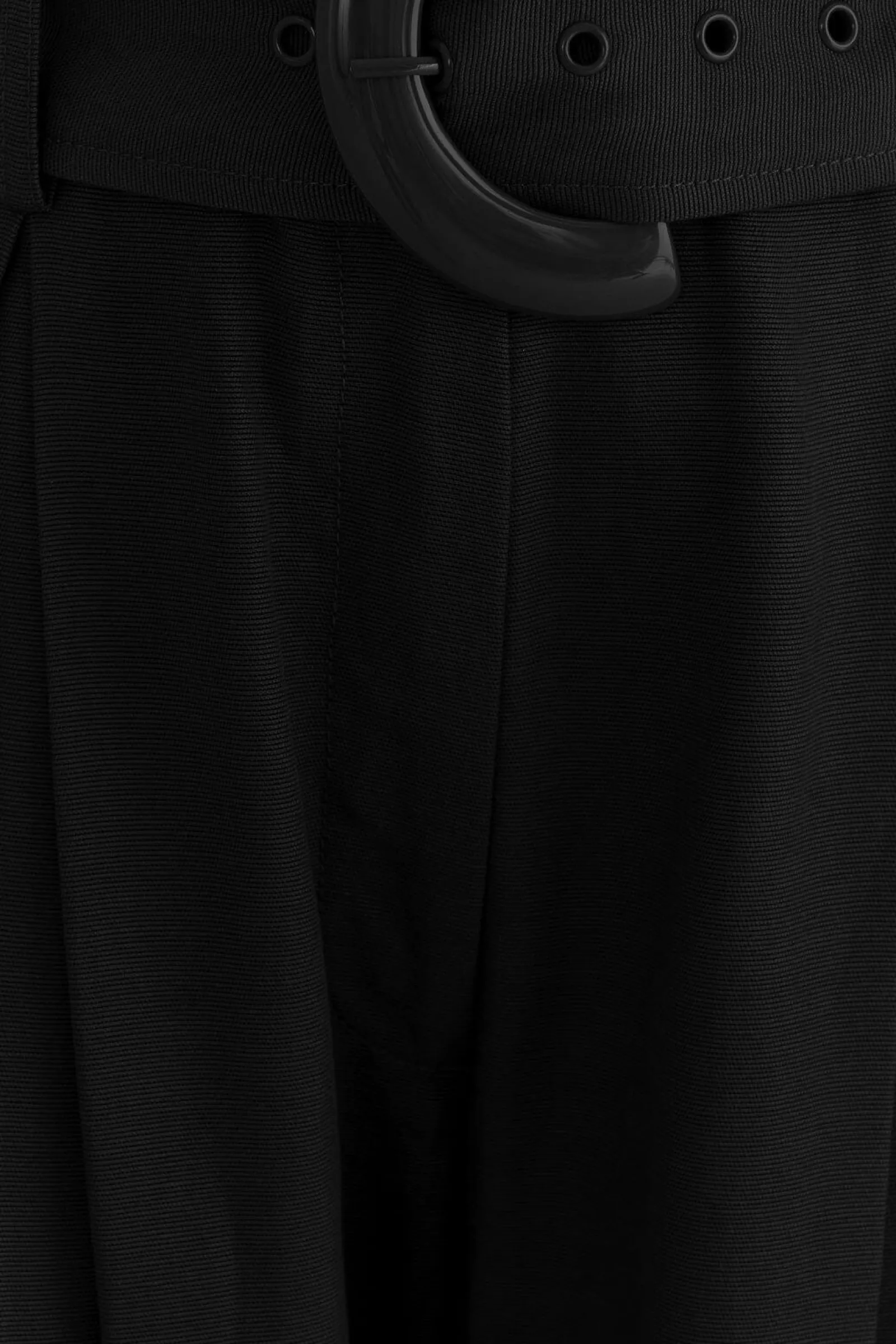 BLACK TAILORED PANTS