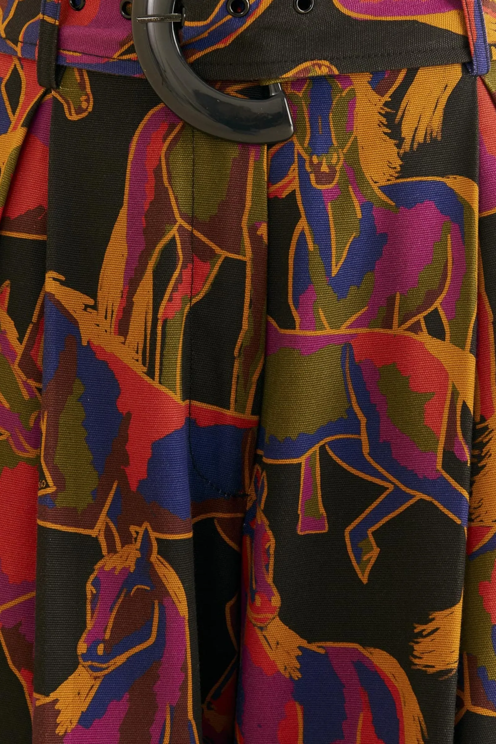 BLACK WILD HORSES PANTS