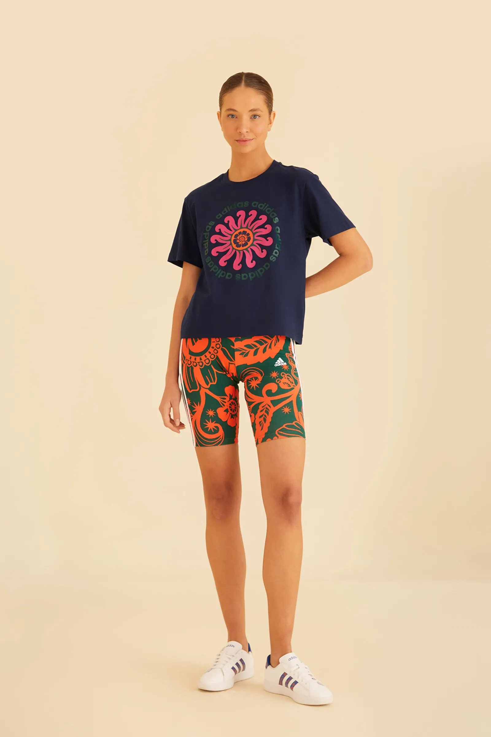 BLUE ADIDAS FARM GFX TEE