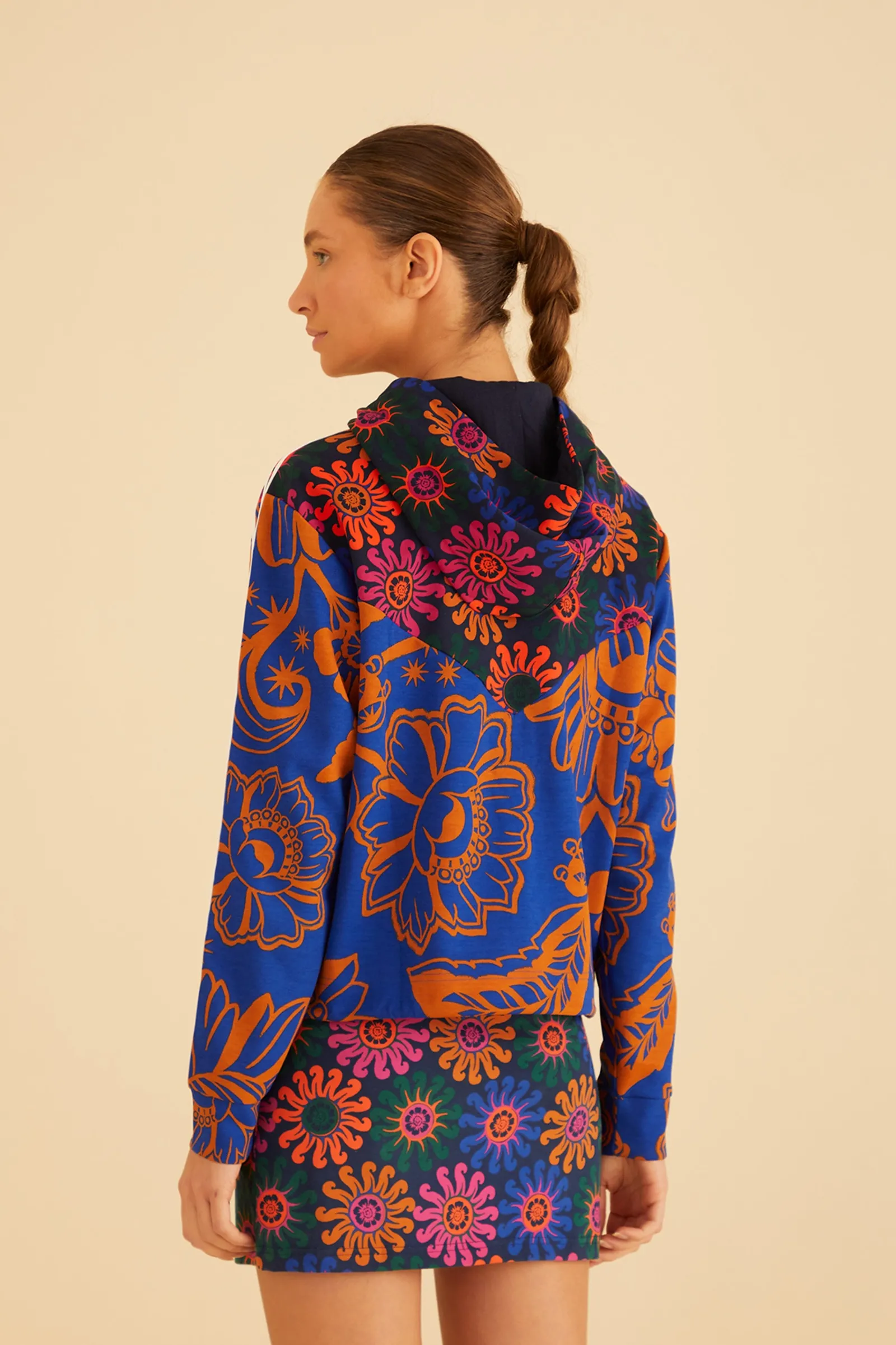 BLUE ADIDAS FARM HOODIE