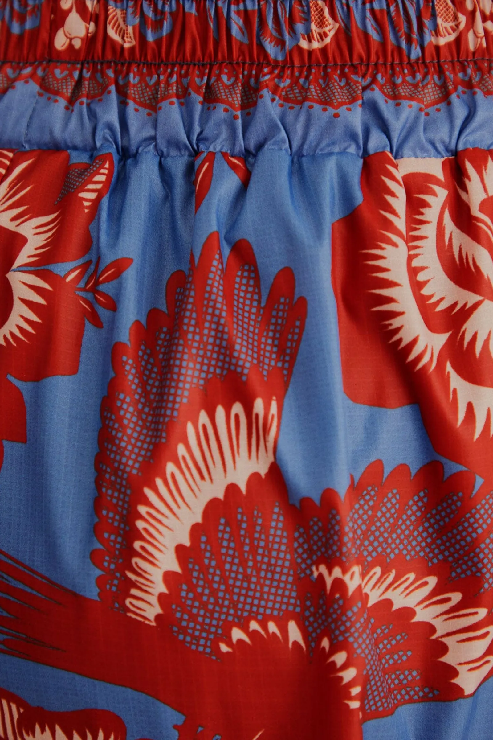 BLUE LACE GARDEN NYLON SHORTS