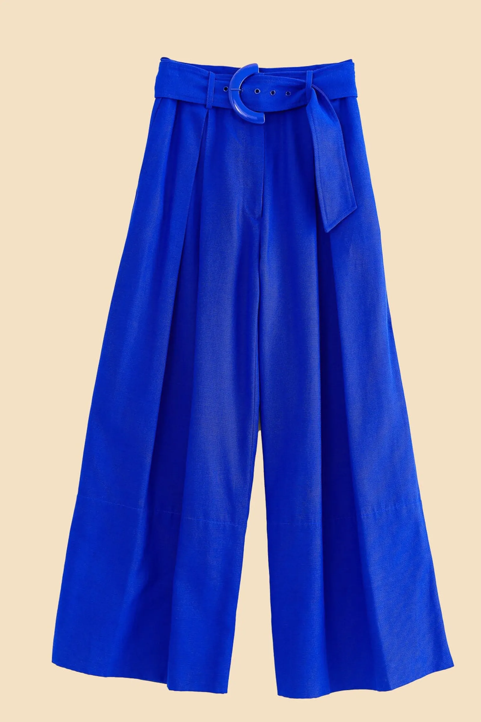 BRIGHT BLUE TAILORED PANTS