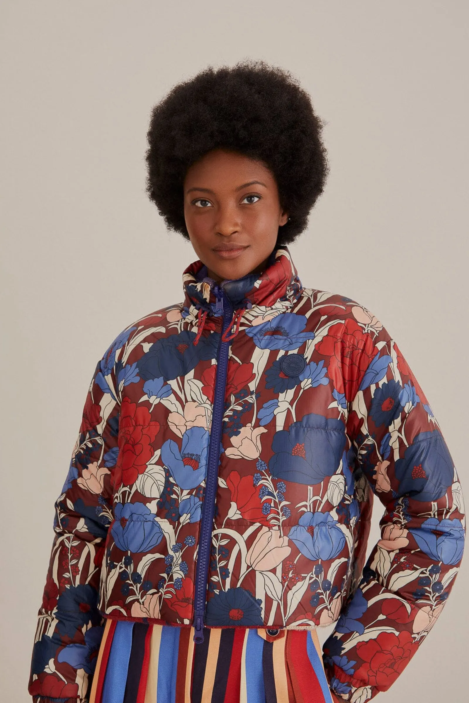 CARIOCA TRICOT PUFFER JACKET