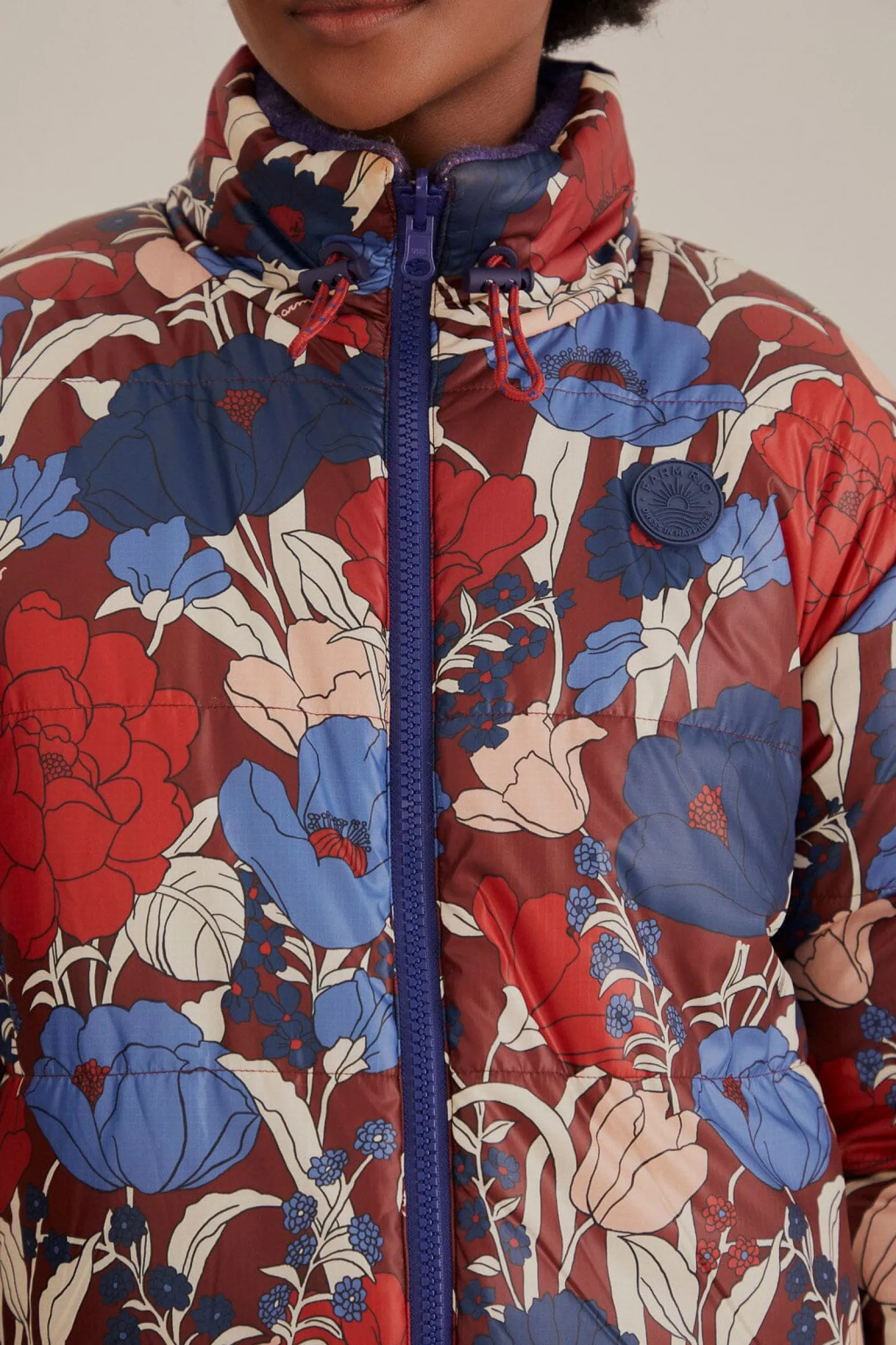 CARIOCA TRICOT PUFFER JACKET