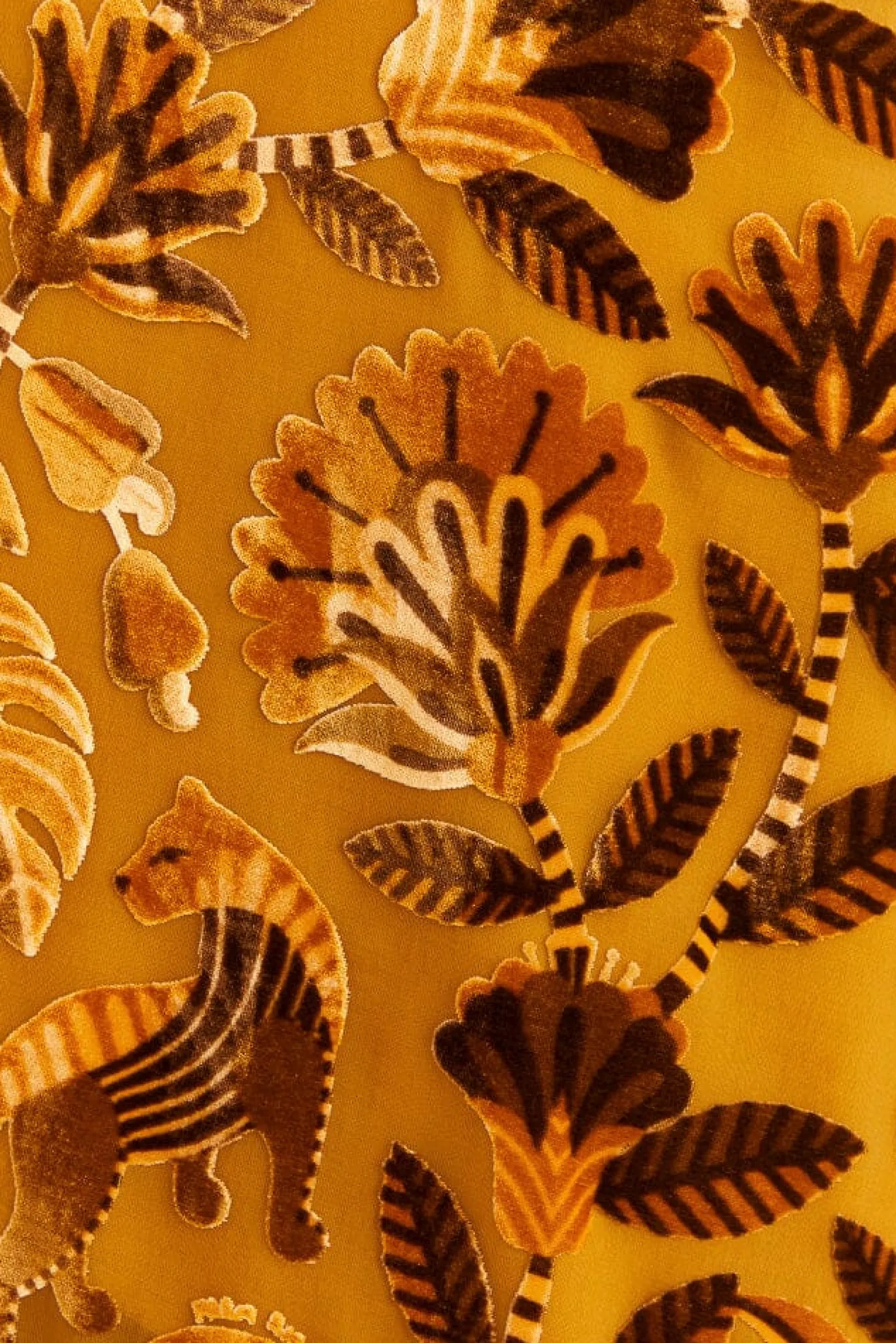 GOLDEN YELLOW VELVET ONE SHOULDER FRINGE DRESS