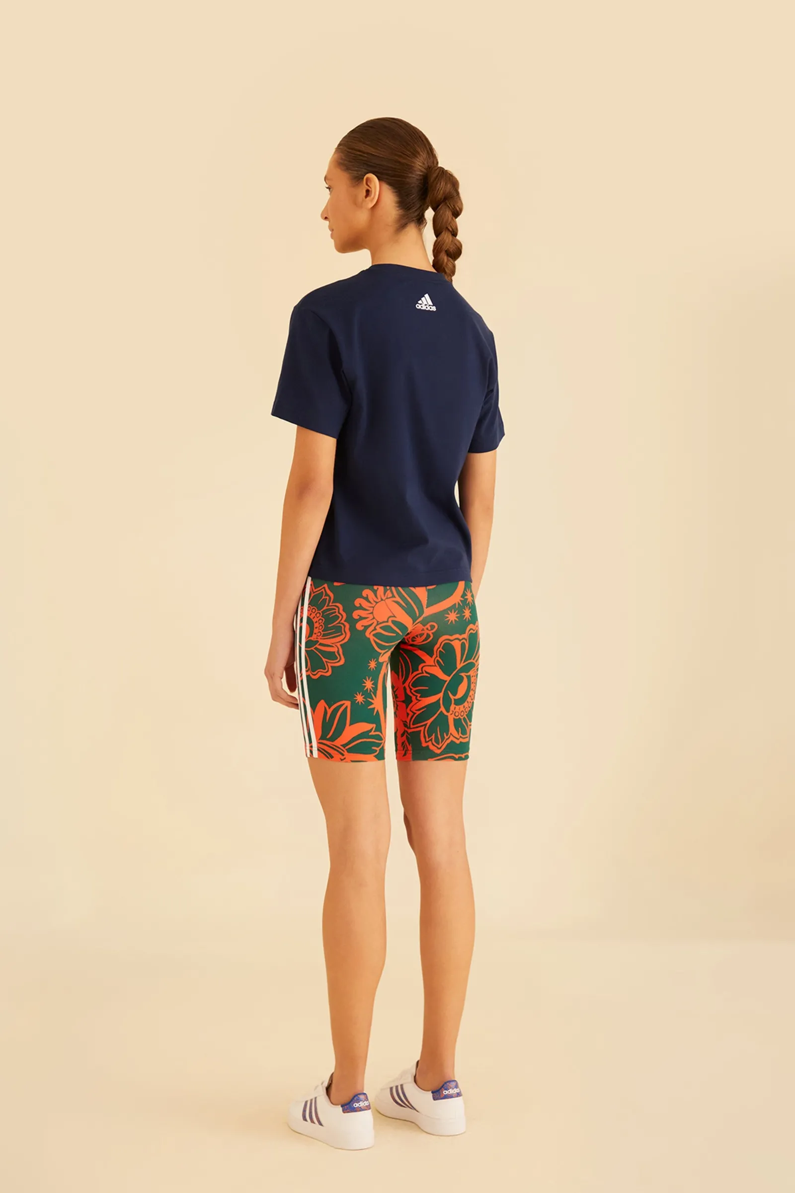 GREEN ADIDAS FARM BIKE SHORTS