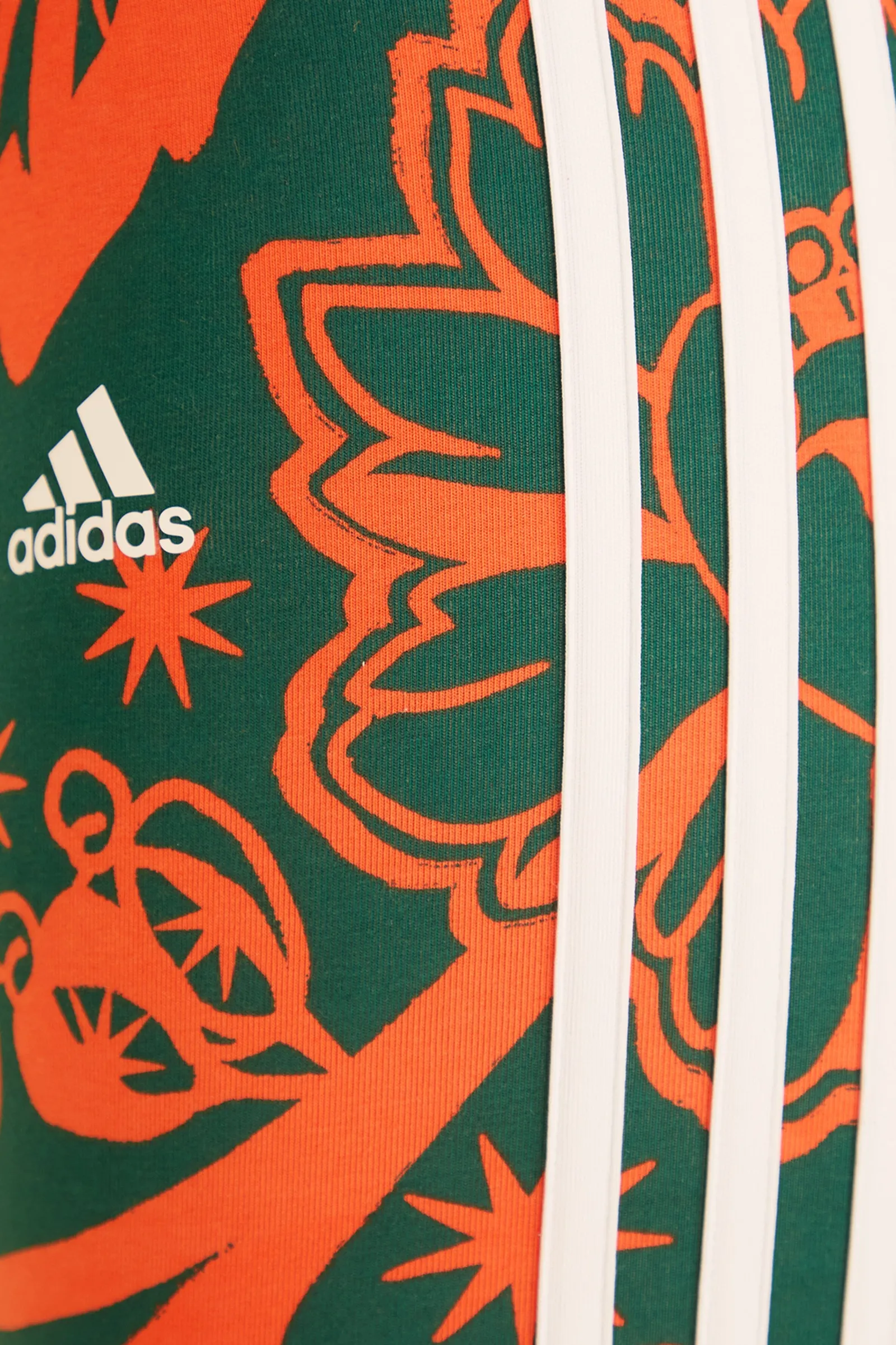 GREEN ADIDAS FARM BIKE SHORTS