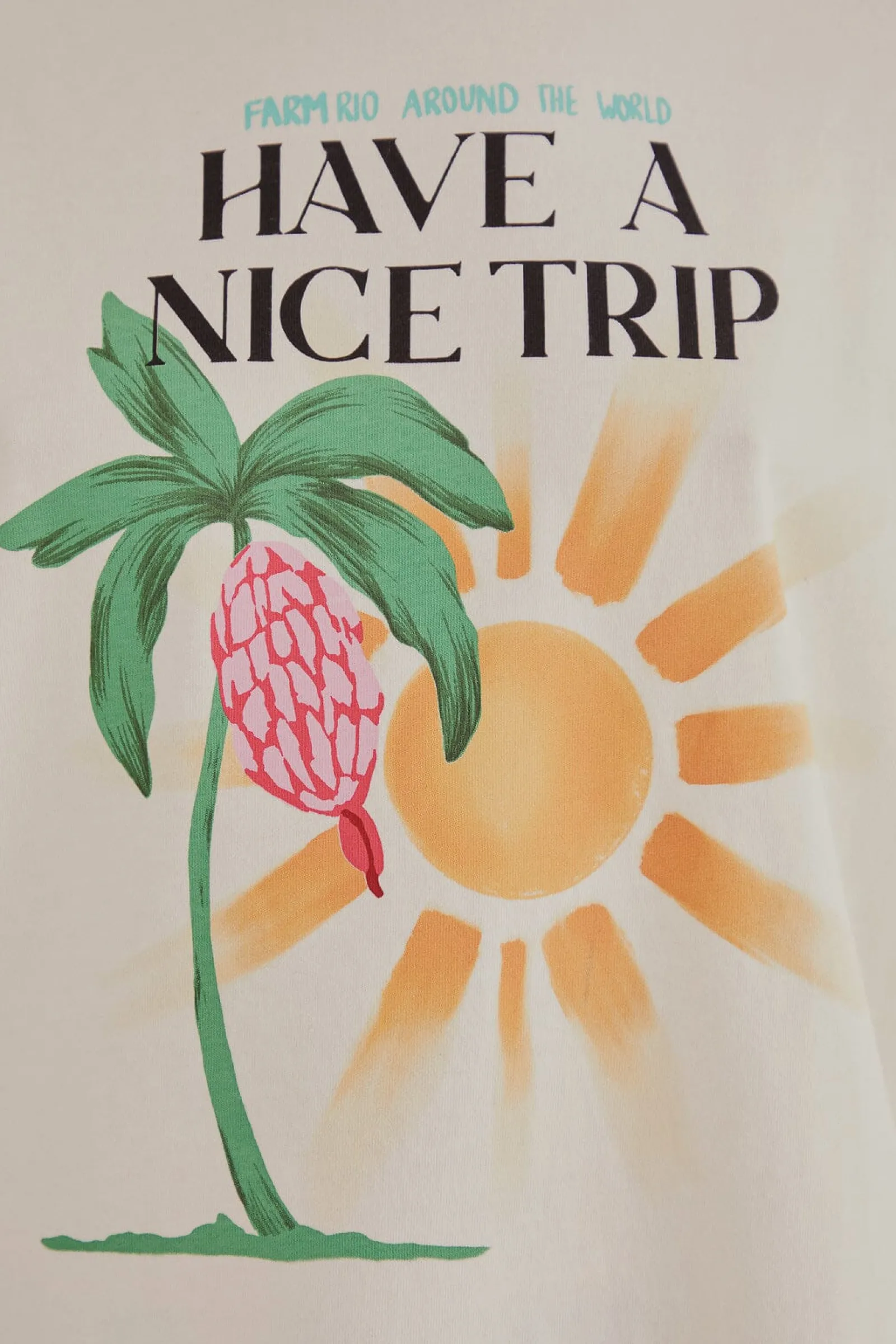 HAVE A NICE TRIP ORGANIC COTTON FIT T-SHIRT