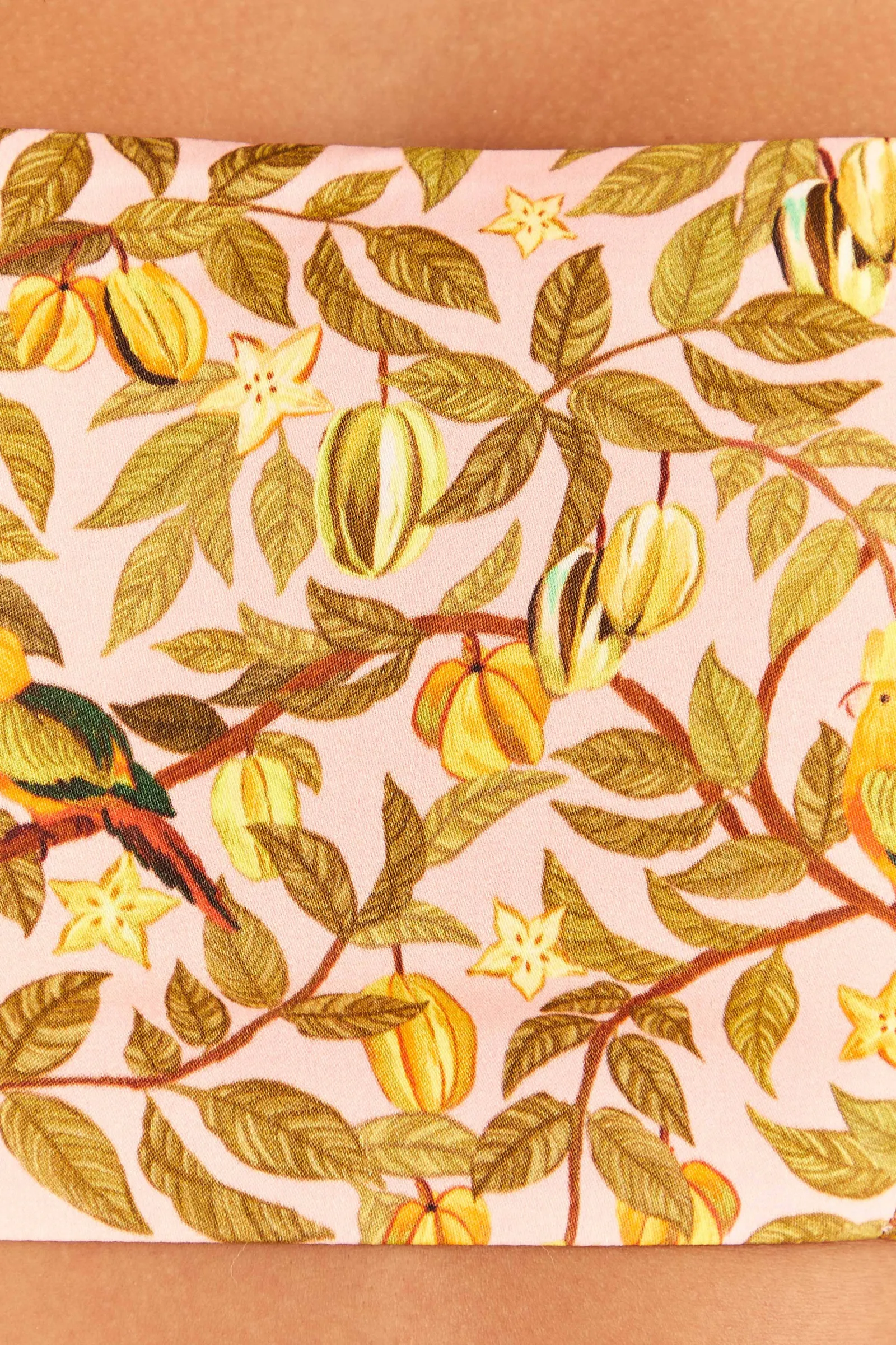 LIGHT PINK STAR FRUIT CROP TOP