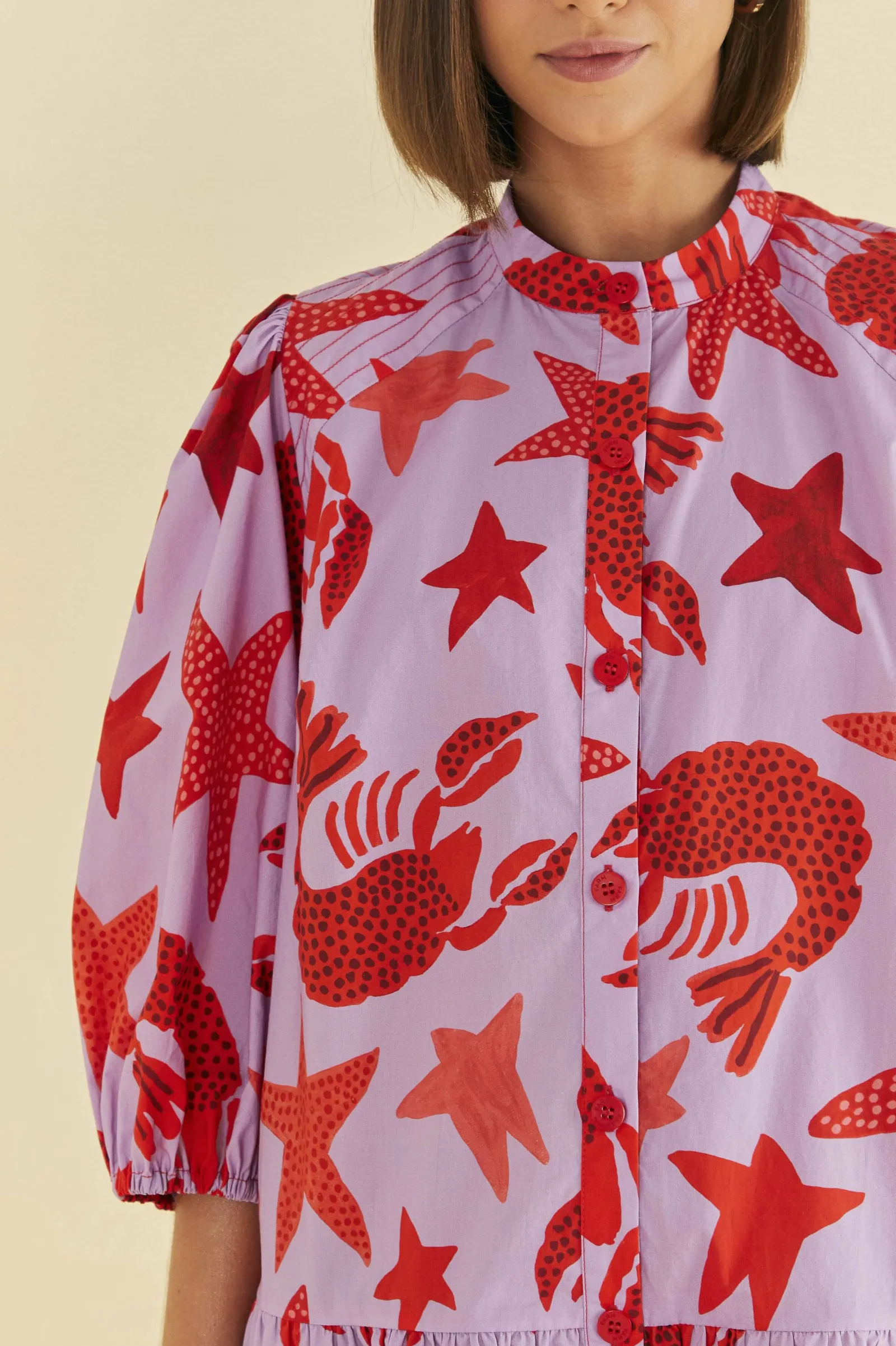 LOBSTER SKY MINI DRESS