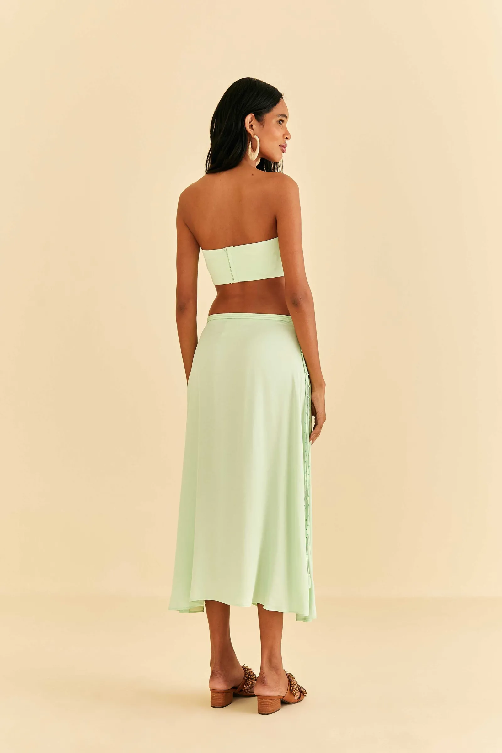 MINT MIDI SKIRT