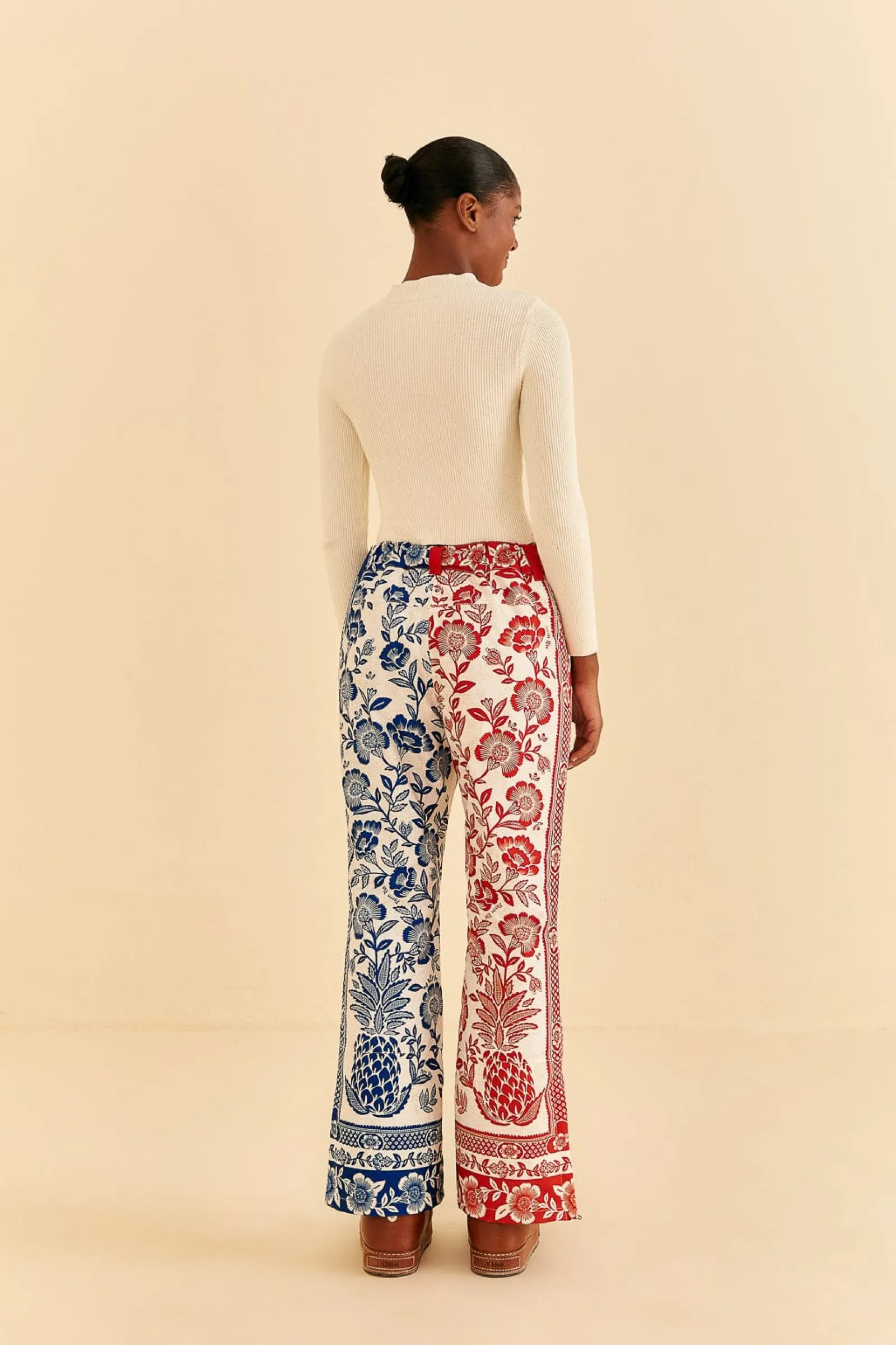 MIXED PINEAPPLE GARDEN SKI PANTS