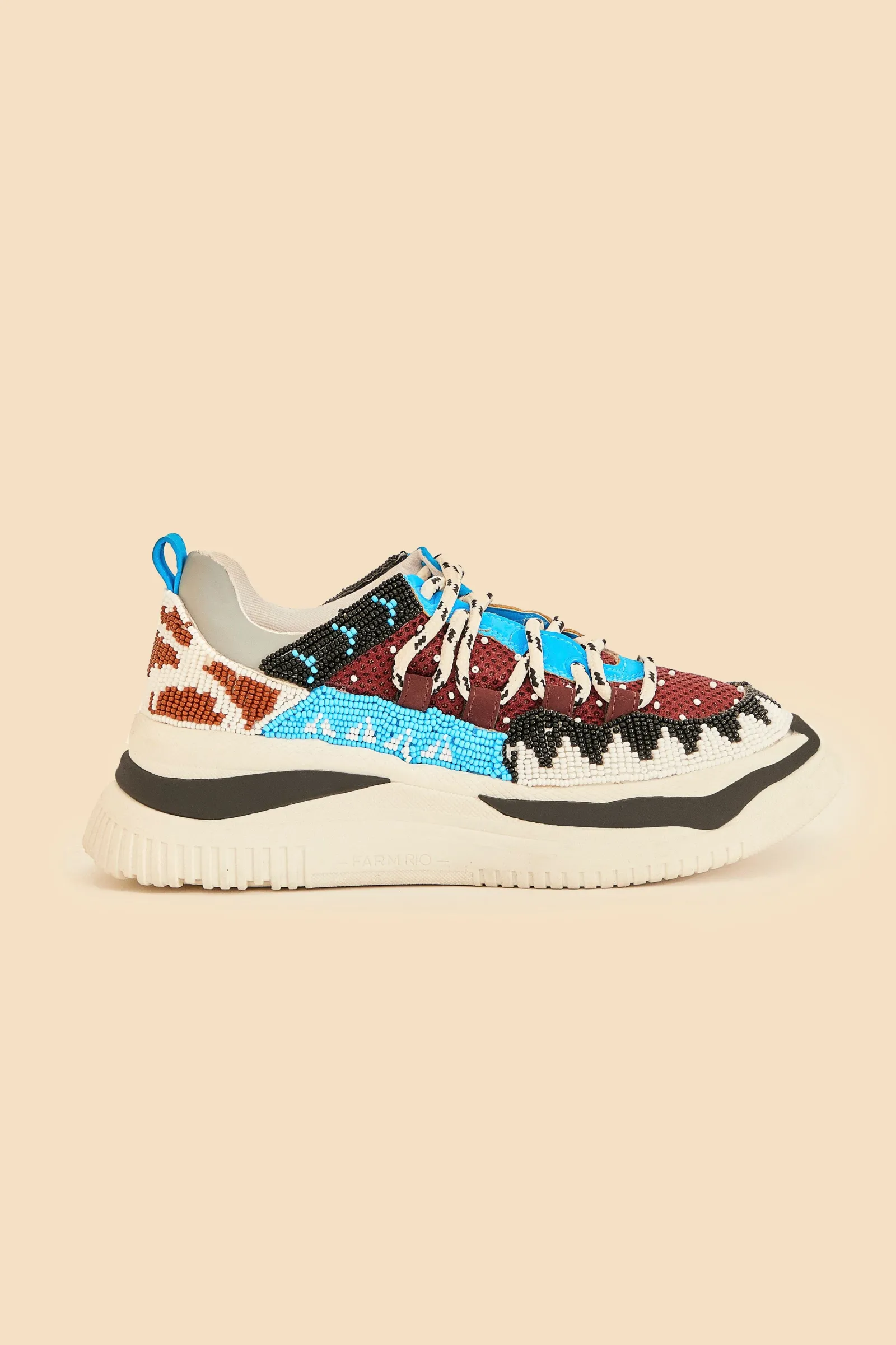 MULTICOLOR BEADED SNEAKER
