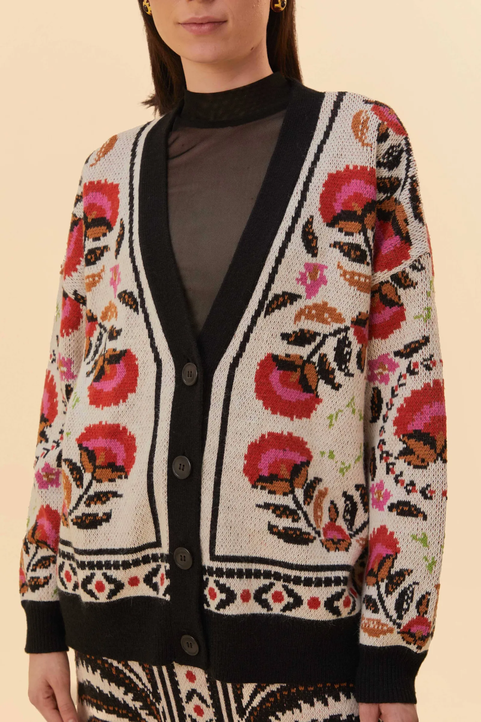 SAND PALMS PARADISE KNIT CARDIGAN