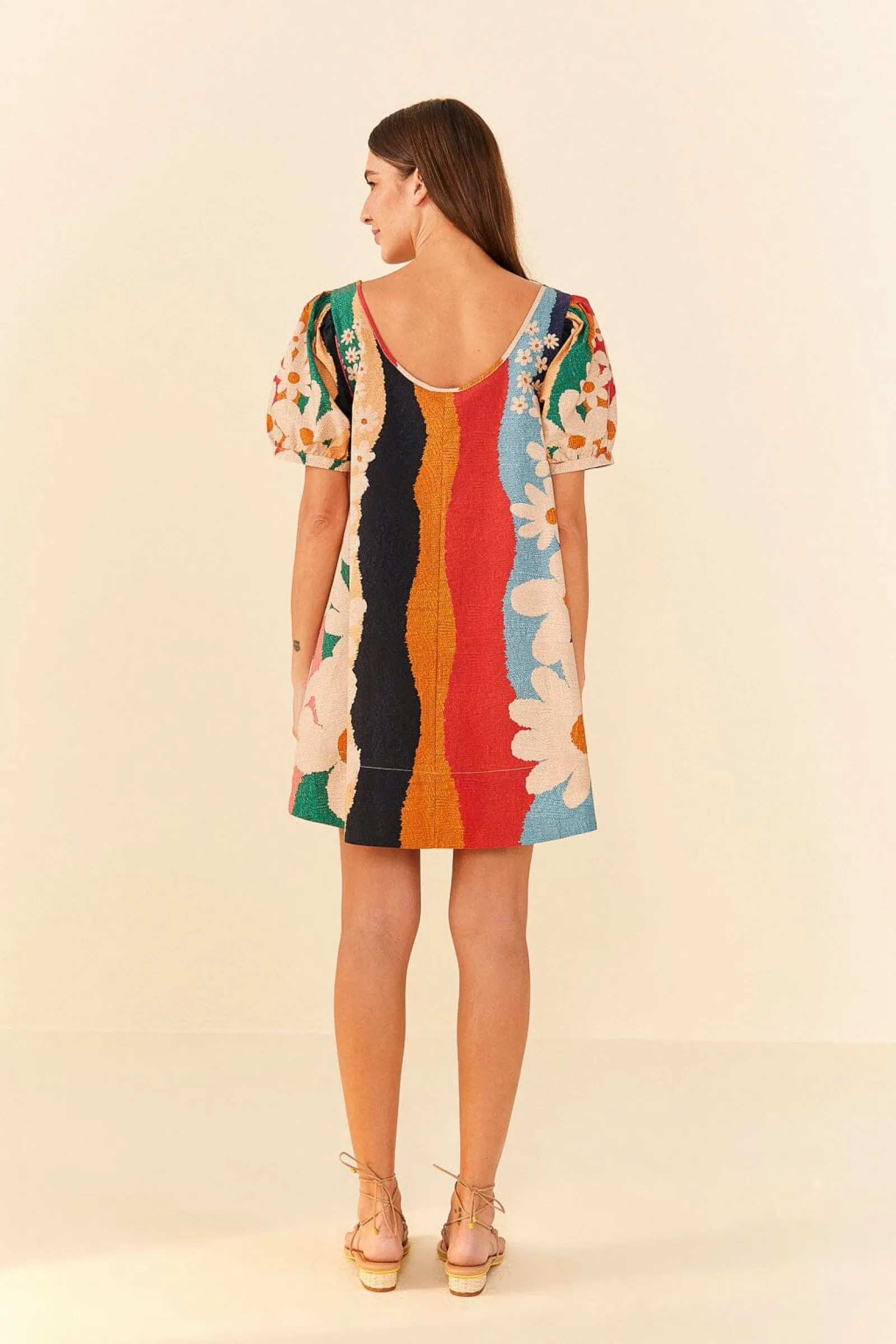 SUPER FUN DAISY ORGANIC COTTON MINI DRESS