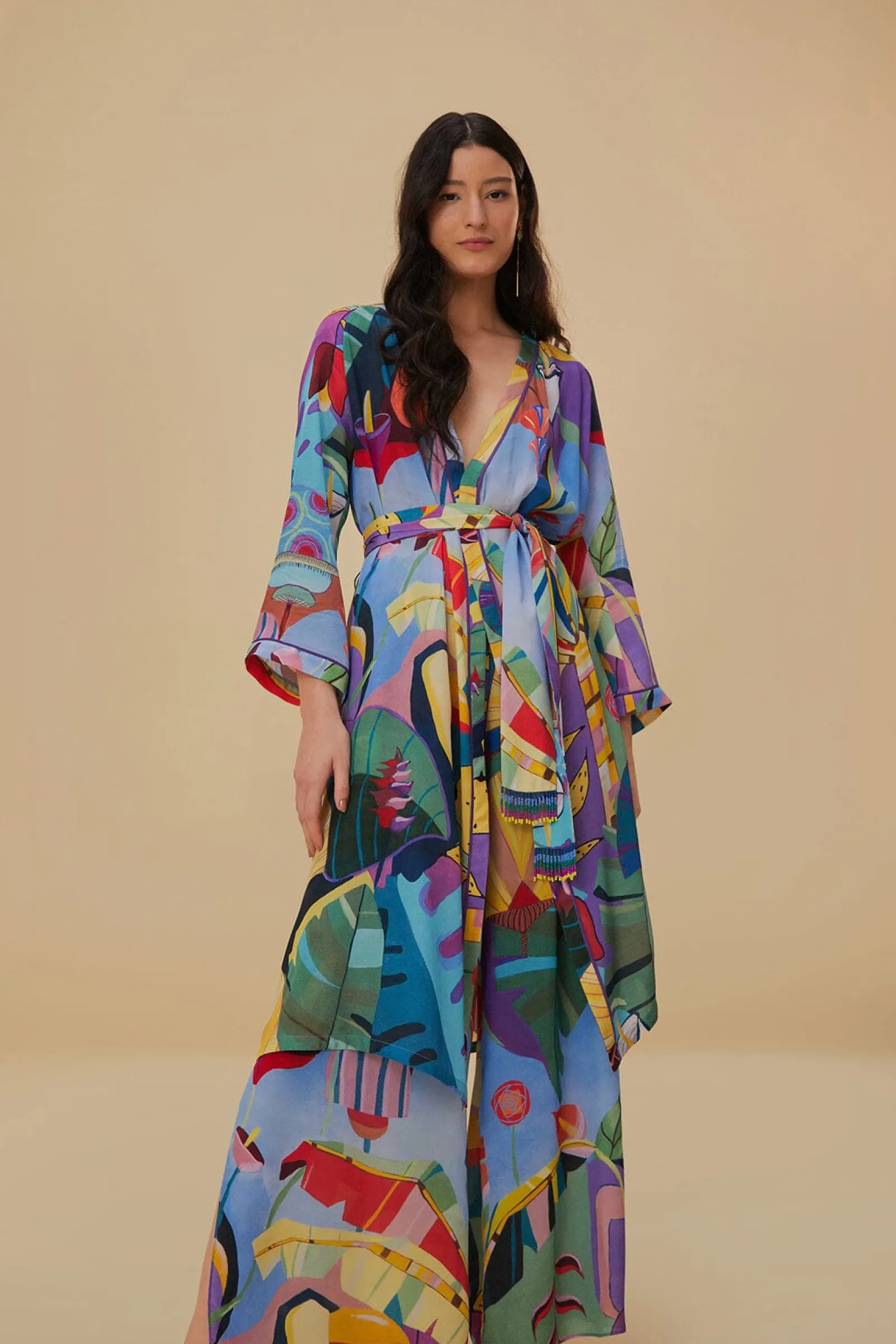  TROPICAL SCENARIO MULTICOLOR PANTS