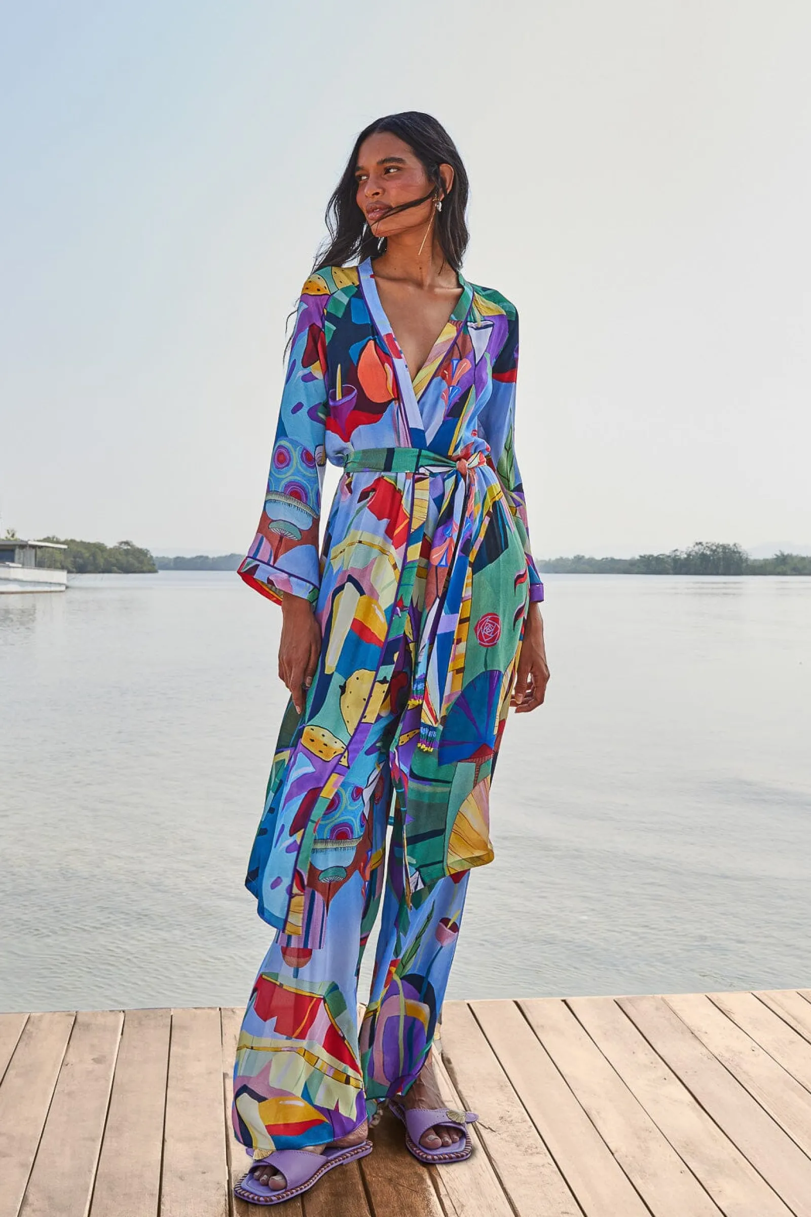 TROPICAL SCENARIO MULTICOLOR PANTS