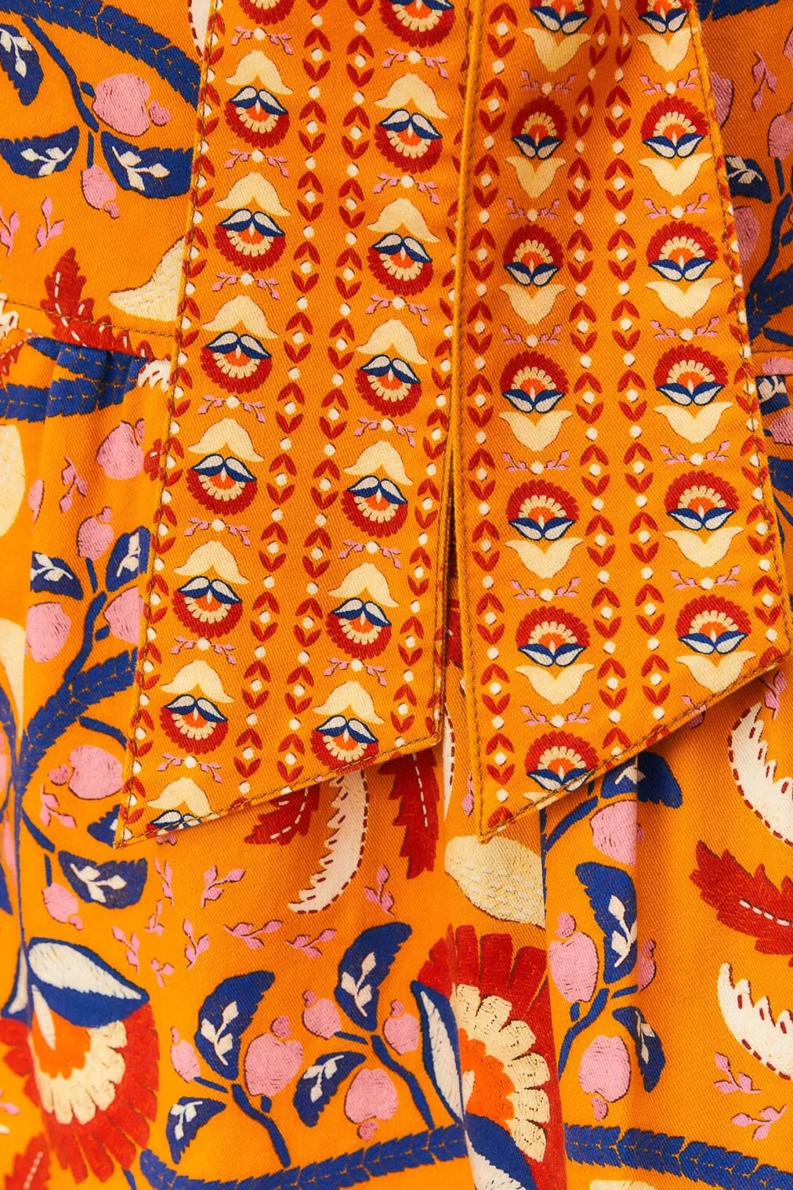 YELLOW PALMS PARTY MIDI DRESS