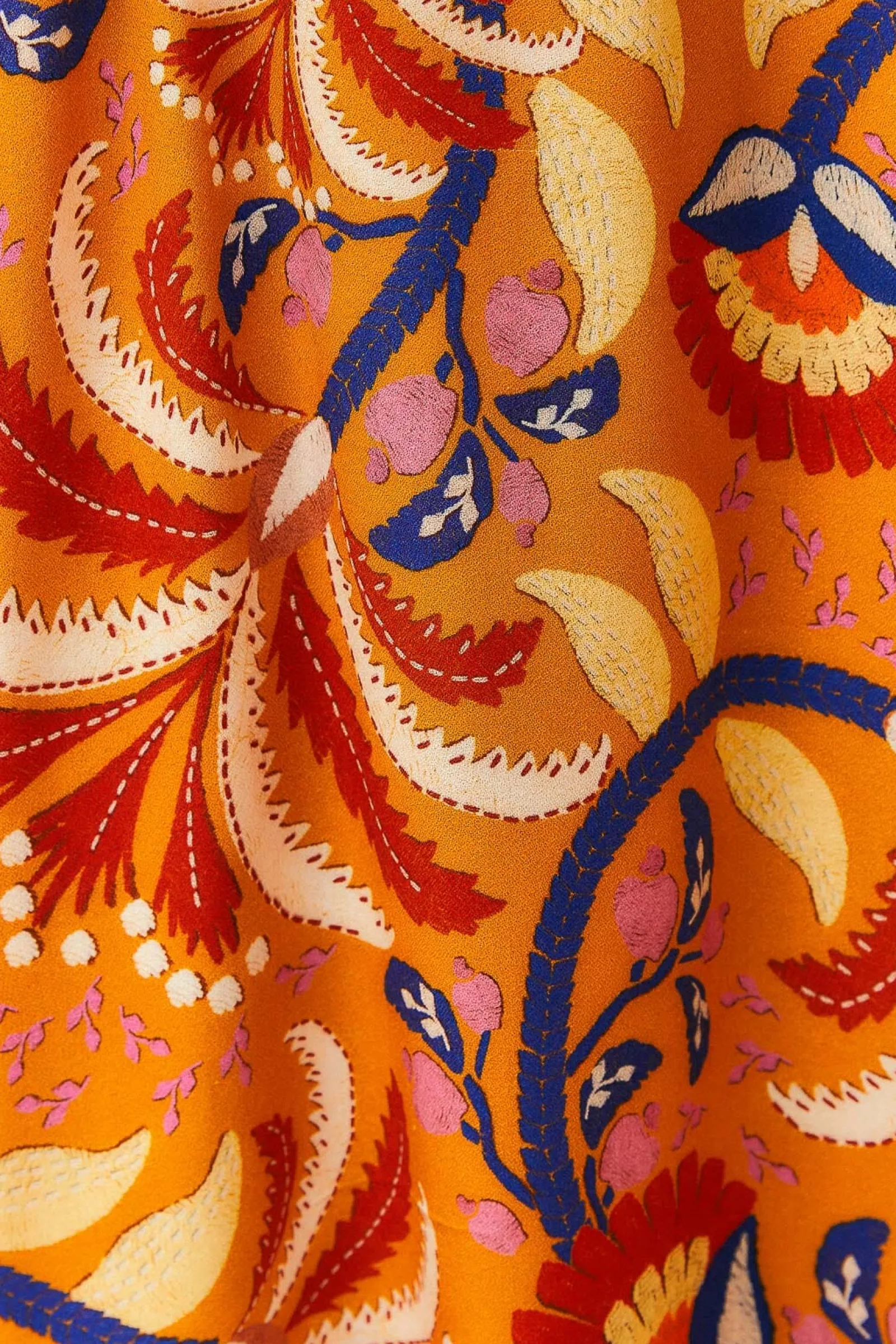 YELLOW PALMS PARTY SHORT SLEEVE MAXI DRESS